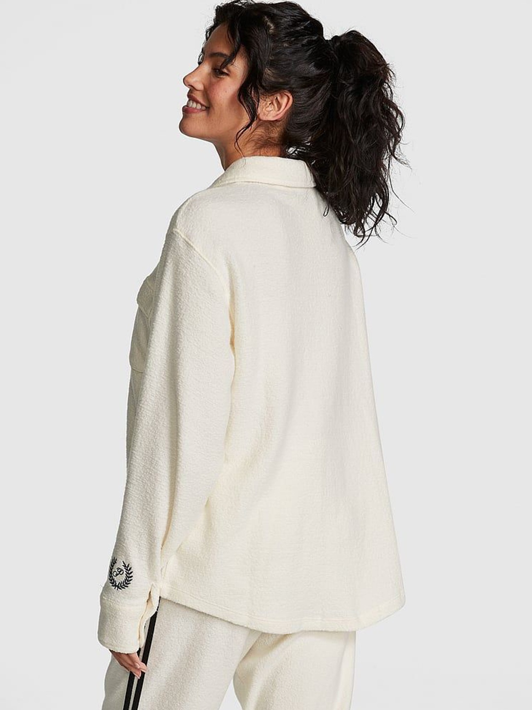 

Victoria's Secret Women Opaque Casual Shirt, Beige