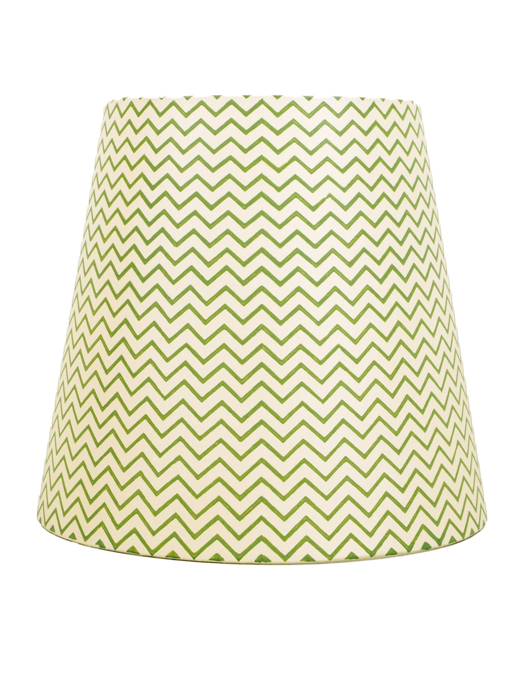 

Lampenschirm India Green & Beige Block Printed Cotton Lampshade