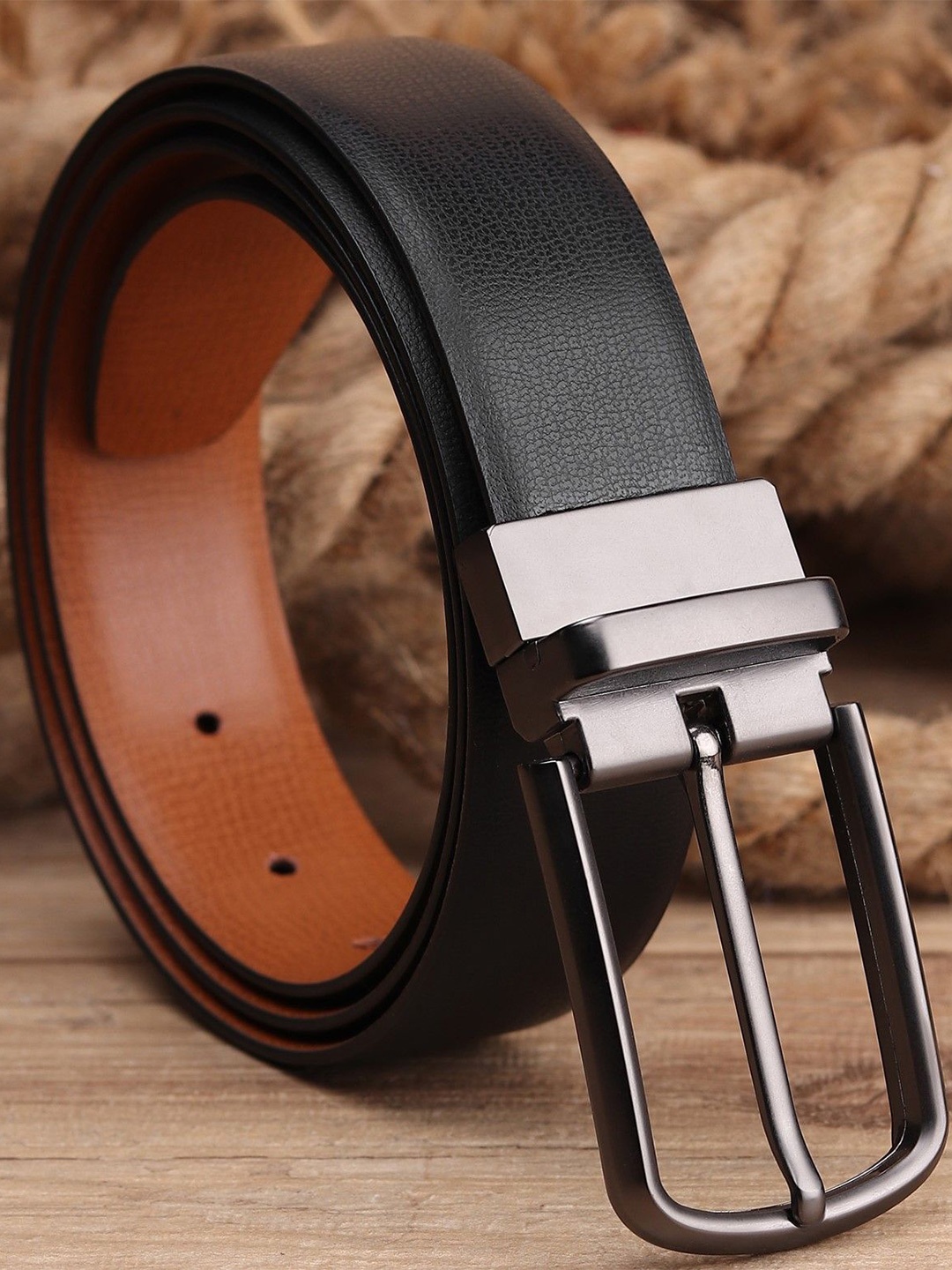 

Killer Men Textured Formal Belt, Black