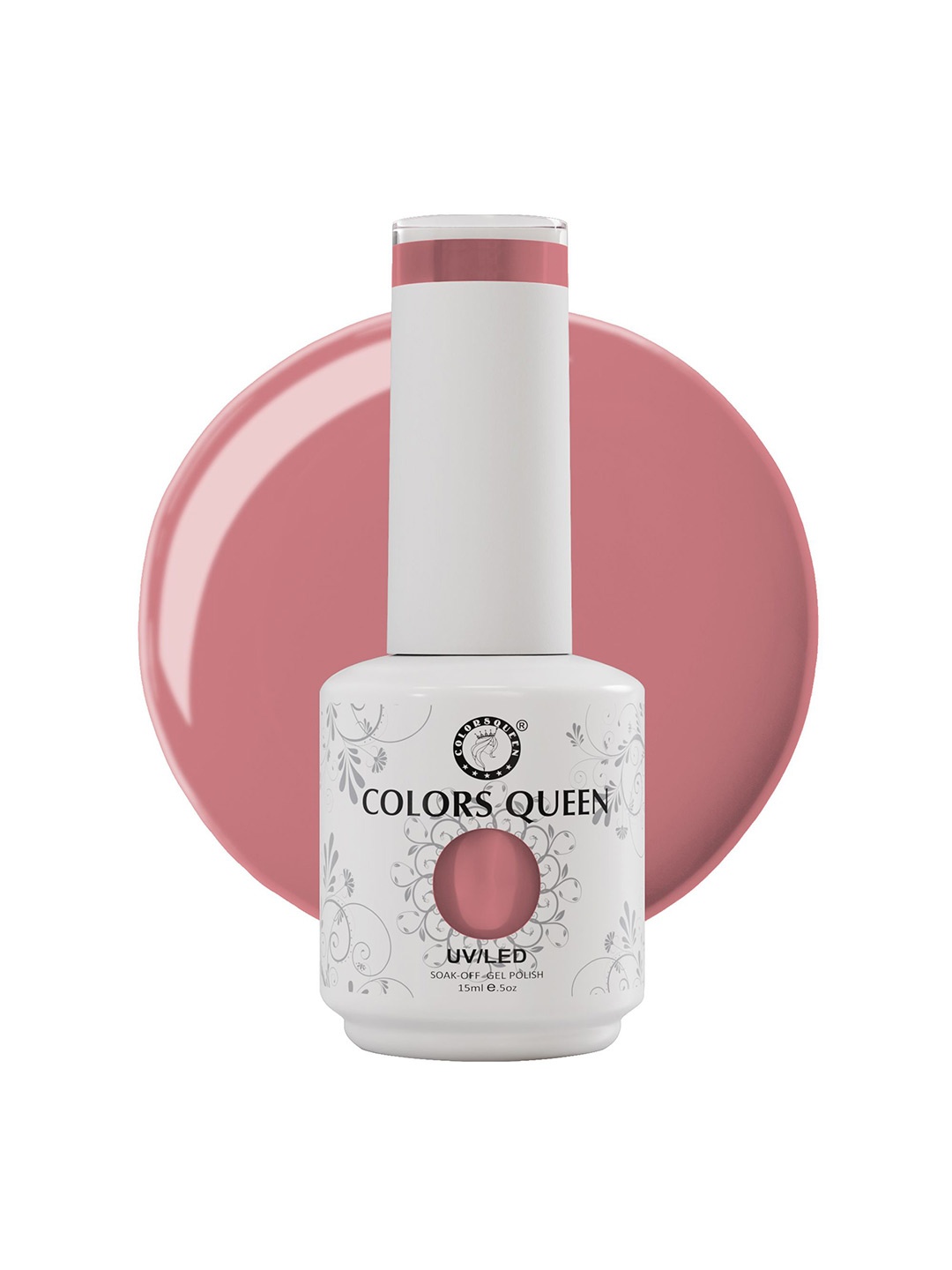 

Colors Queen UV/LED Soak Off Long Wearing Gel Polish 15ml - Shade 110, Nude