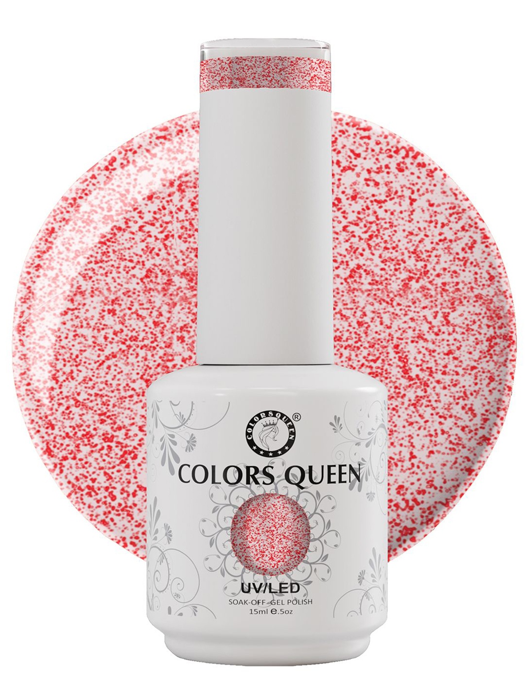 

Colors Queen UV/LED Soak Off Long Wearing Gel Polish 15ml - Shade 178, Peach