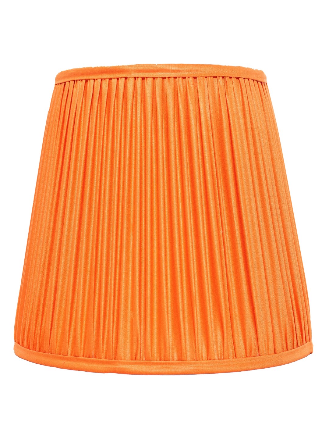 

Lampenschirm India Orange Cotton Frusturical Shaped Lampshade