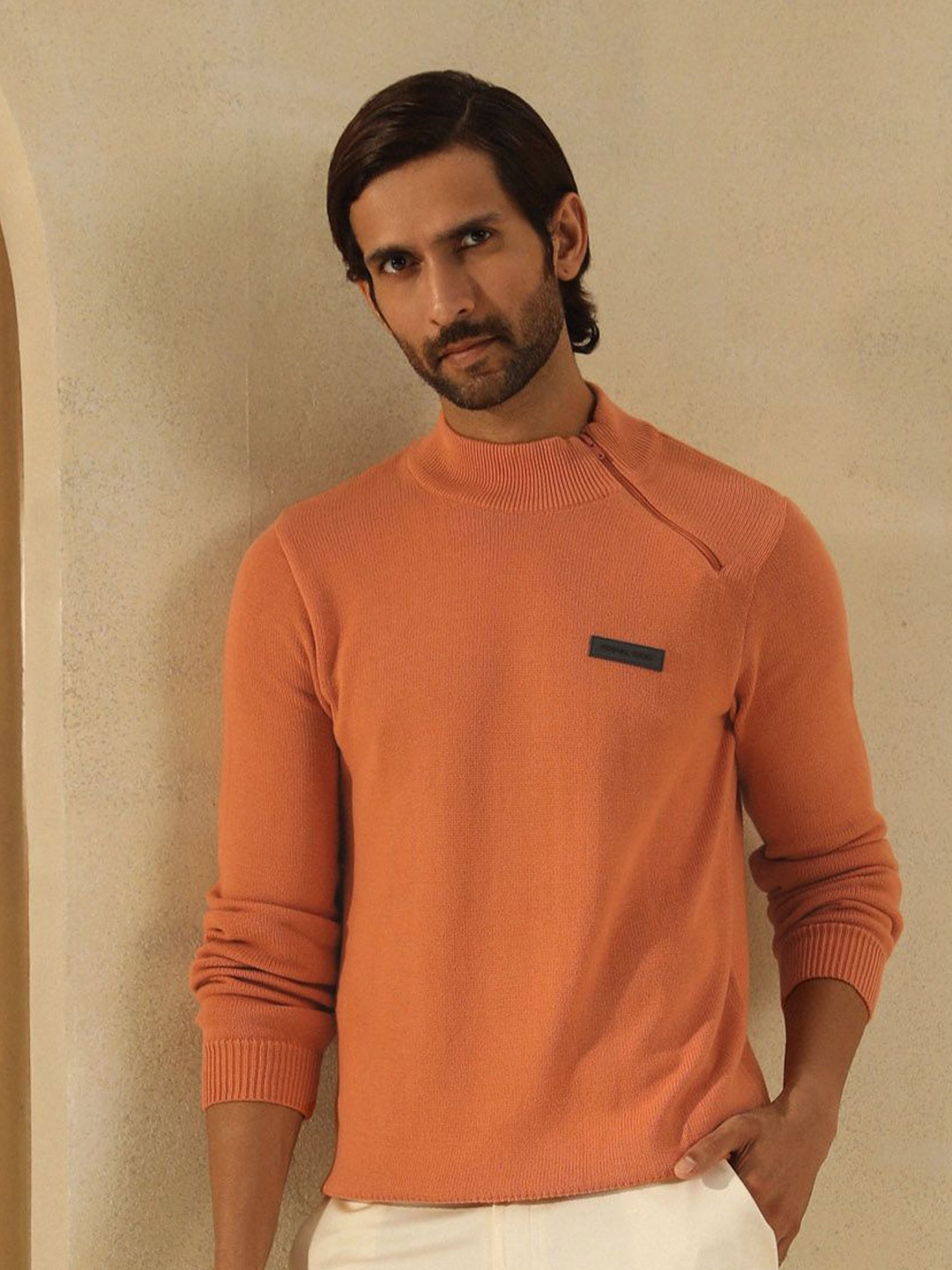 

PRIMAL GRAY Men Pullover, Orange