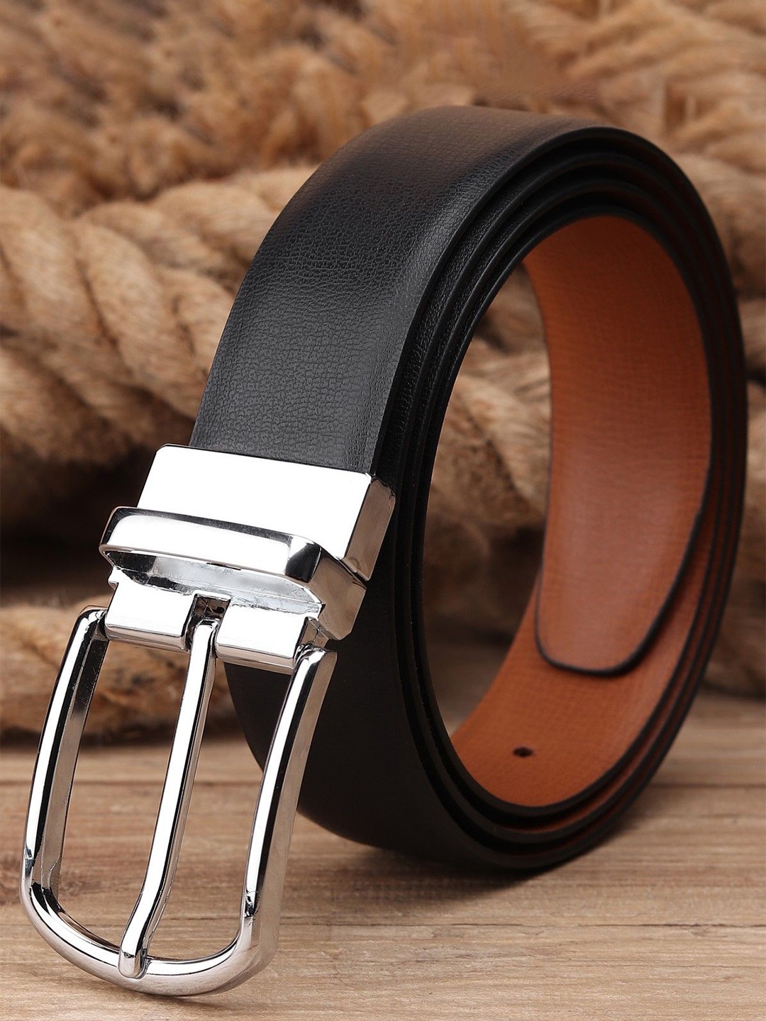 

Killer Men Textured Formal Belt, Black