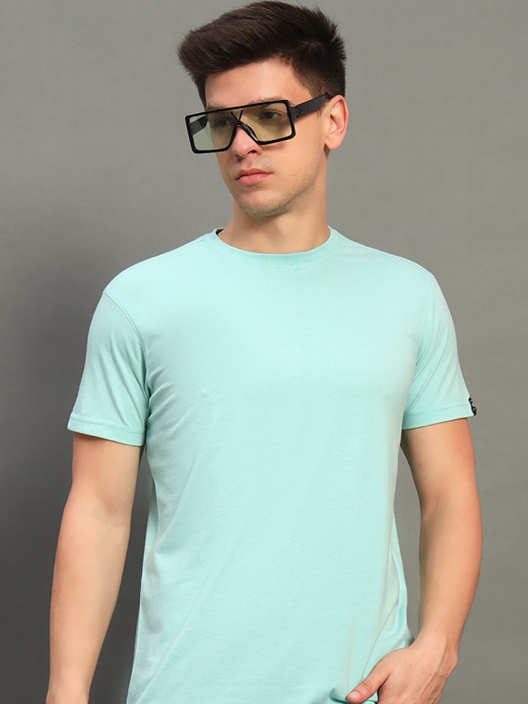 

GET GOLF Men T-shirt, Turquoise blue