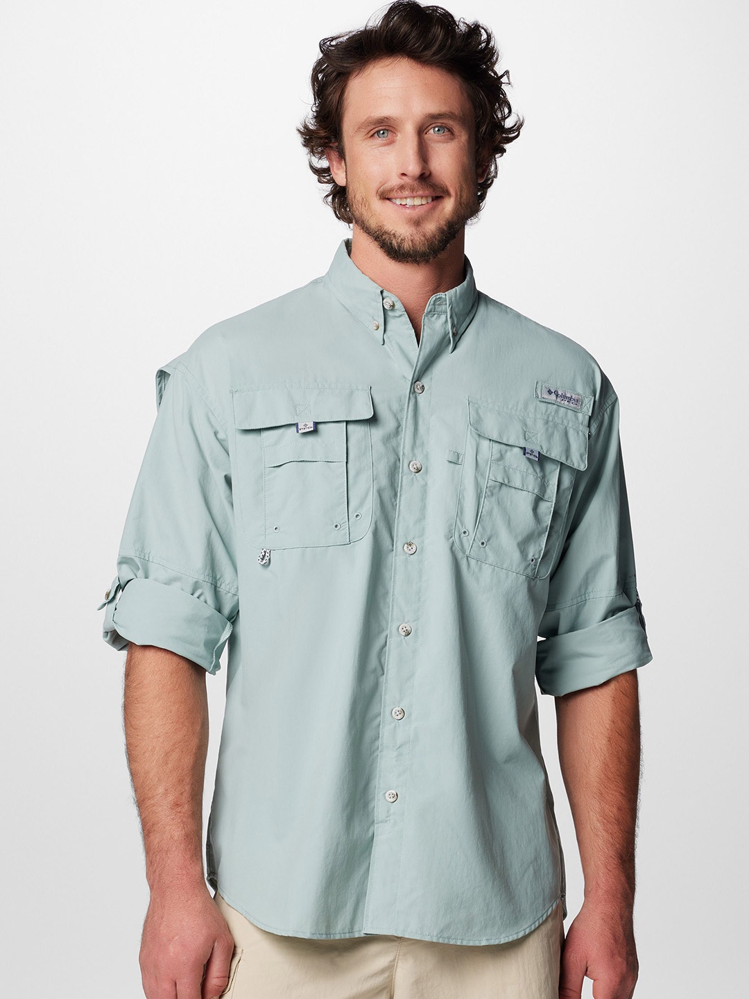 

Columbia Bahama II Omni Shade Long Sleeve Shirt, Blue
