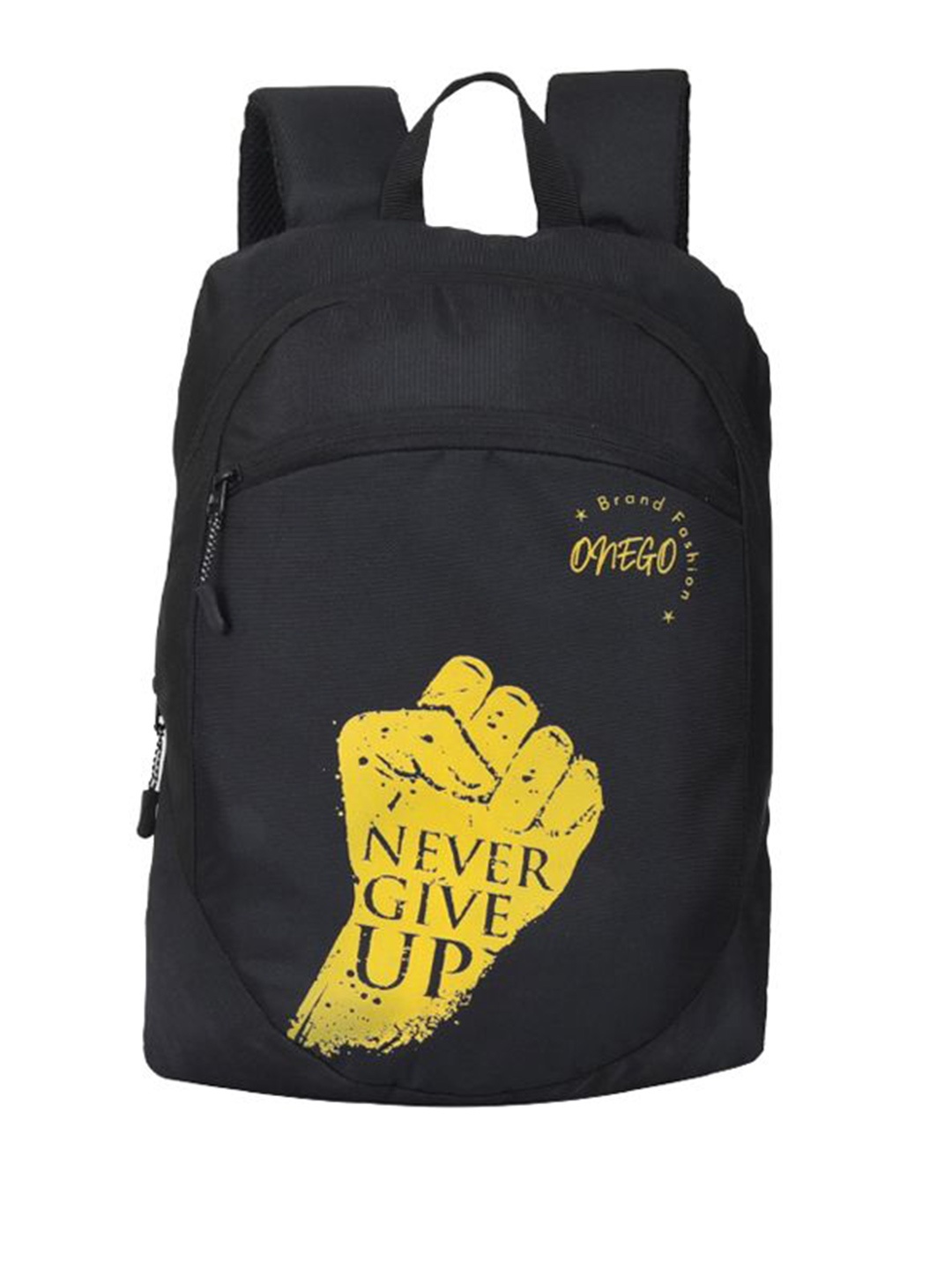 

ONEGO Men Backpack with Compression Straps, Black