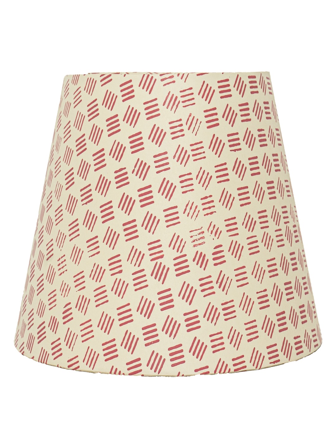 

Lampenschirm India Beige Printed Cotton Frustum Shaped Lampshade