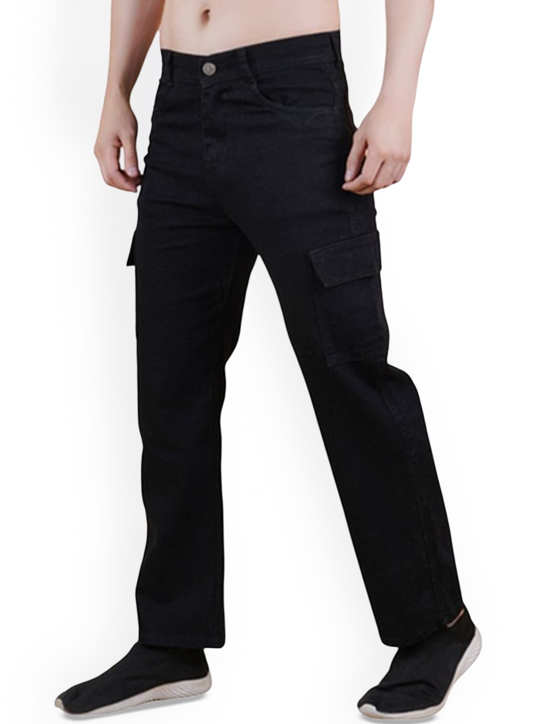 

COMFITS Men Classic Stretchable Jeans, Black