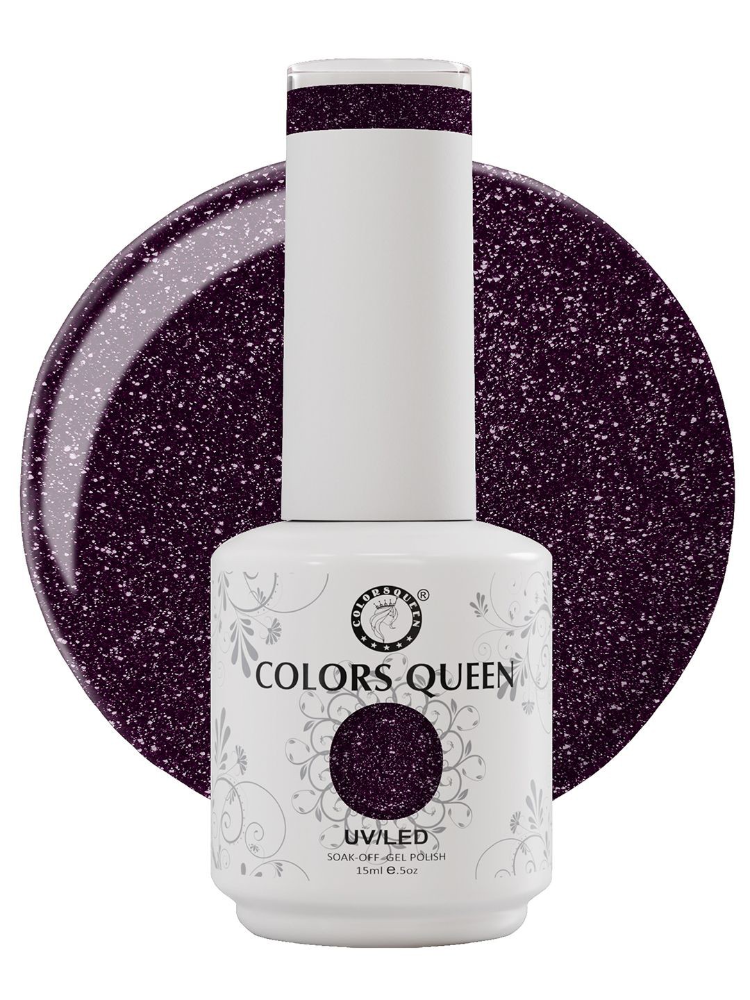 

Colors Queen UV/LED Soak Off Gel Polish- 15 ml- Shade- 149, Purple