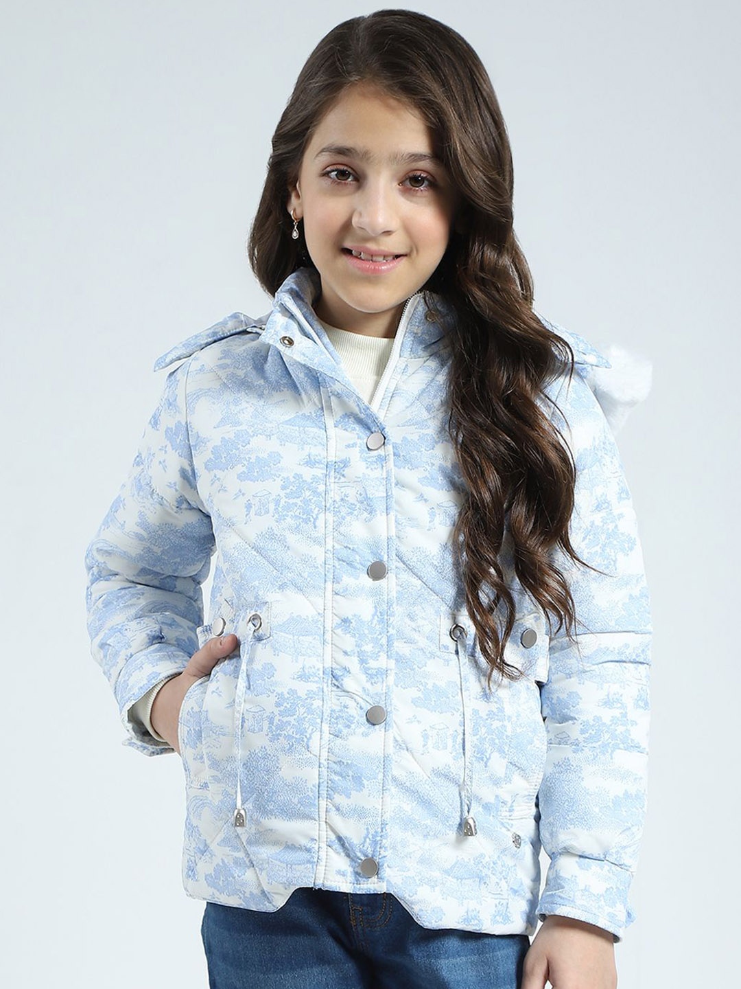

Monte Carlo Girls Puffer Jacket, Blue