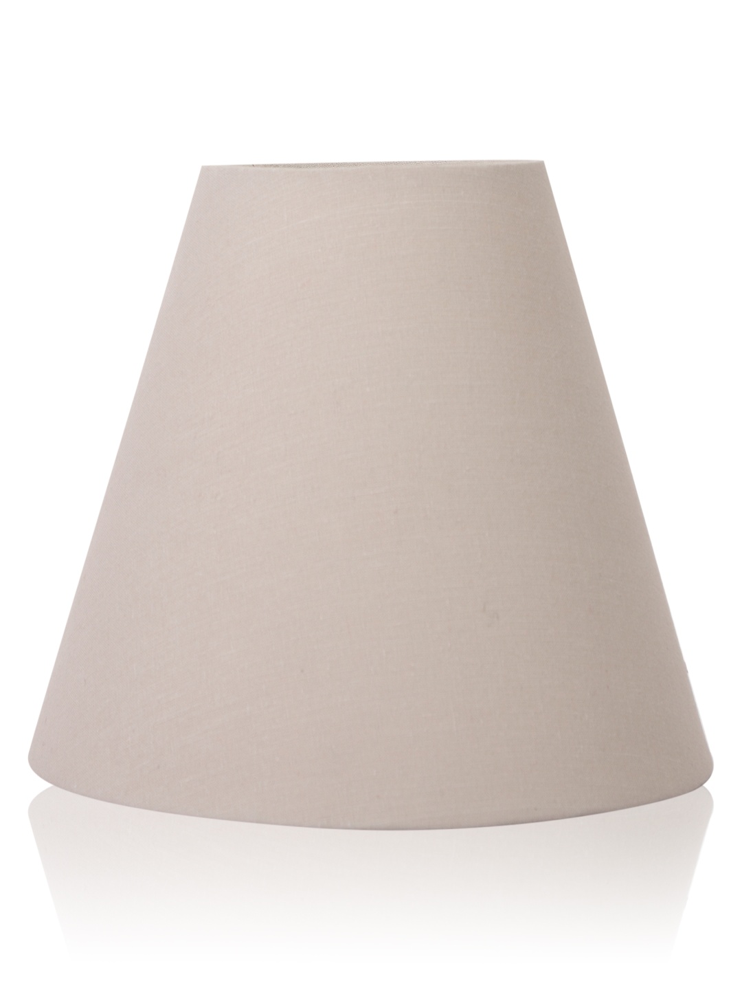 

Lampenschirm India Cream-Coloured Cotton Traditional Frusturical Shaped Table Lamp Shade