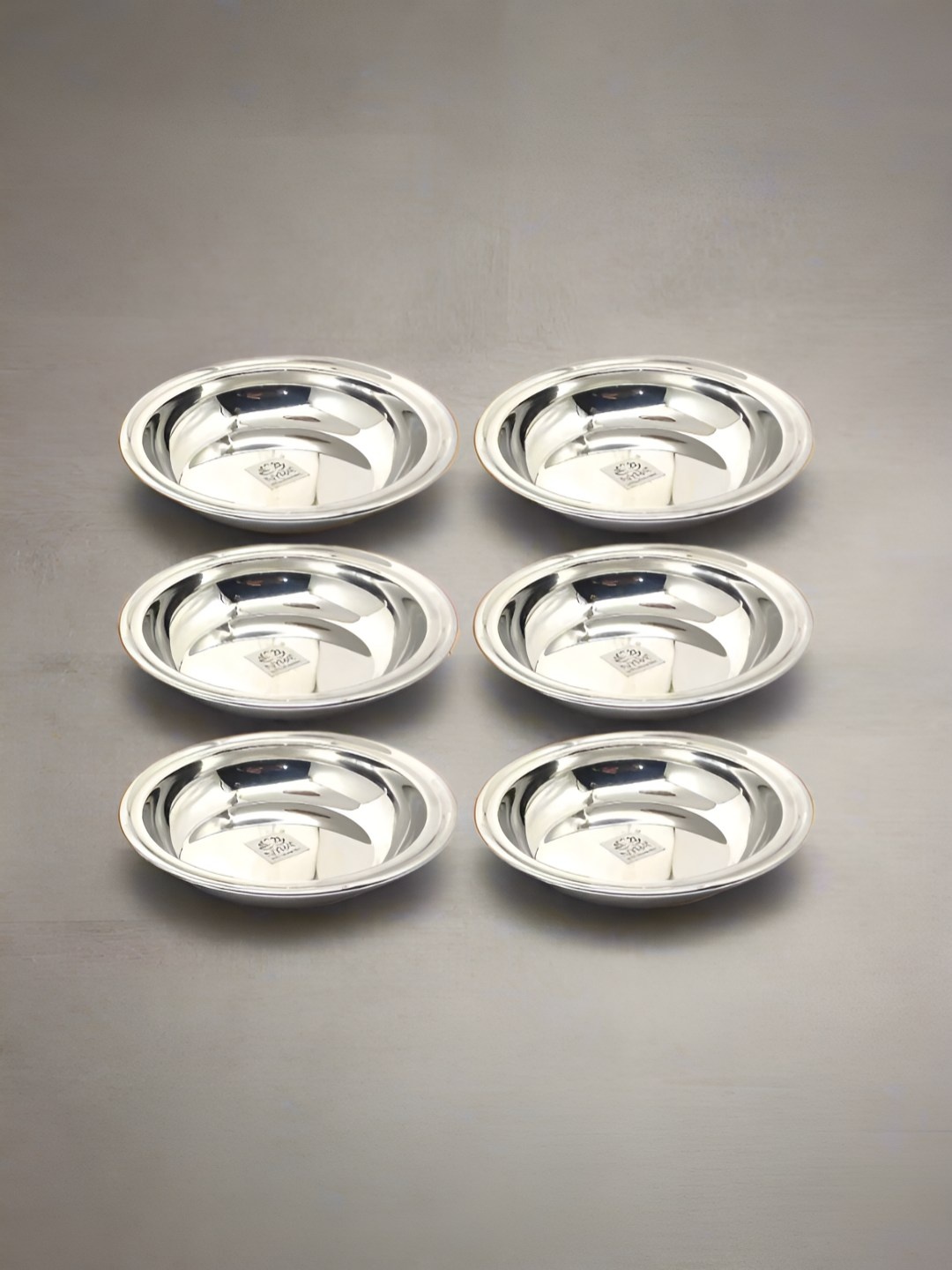 

Nyra Kitchenware Steel 6 Pieces Stainless Steel Dishwasher Safe Serving Bowl 180ml