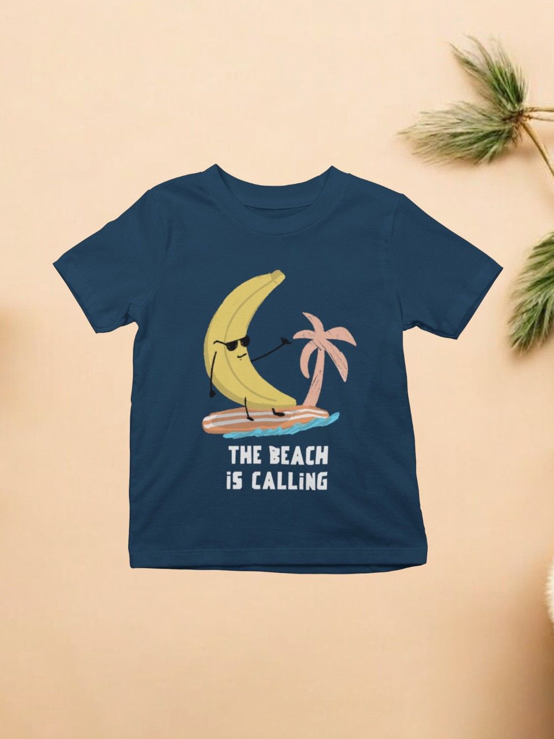

YK X First Laugh Boys Printed T-shirt, Blue