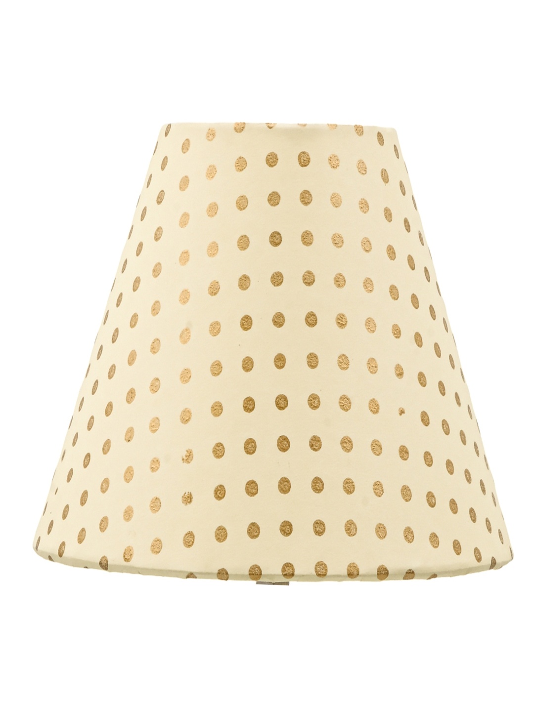 

Lampenschirm India Gold-Toned Printed Cotton Frusturical Shaped Lampshade