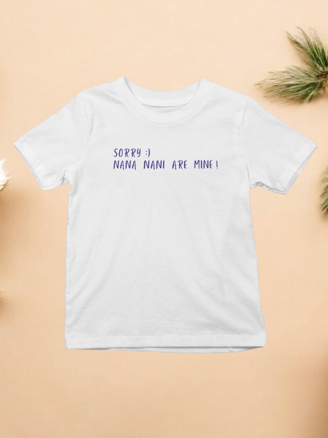

YK X First Laugh Boys Printed T-shirt, White