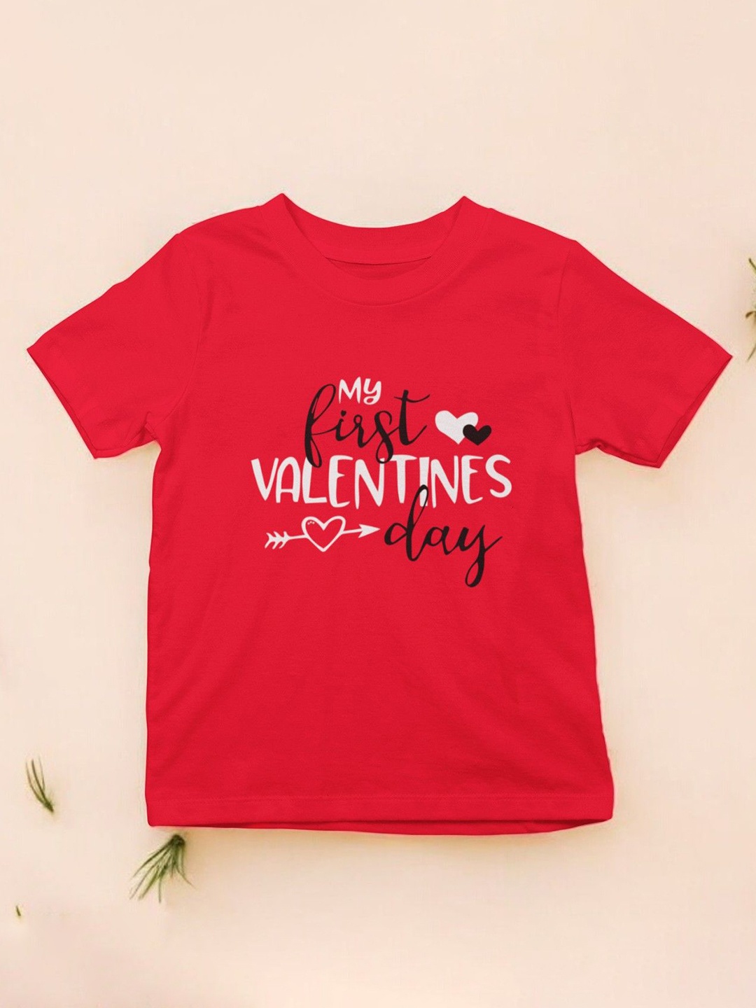 

YK X First Laugh Boys Printed T-shirt, Red