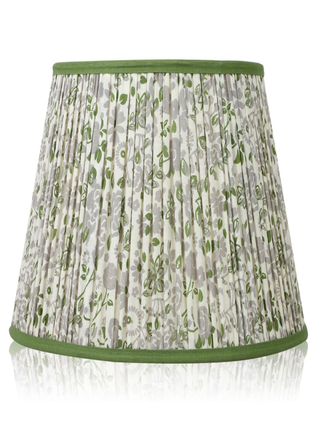 

Lampenschirm India Green Printed Cotton Traditional Frusturical Shaped Table Lamp Shade