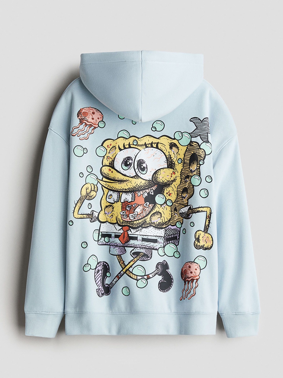 

H&M Boys Motif-Detail Hoodie, Blue