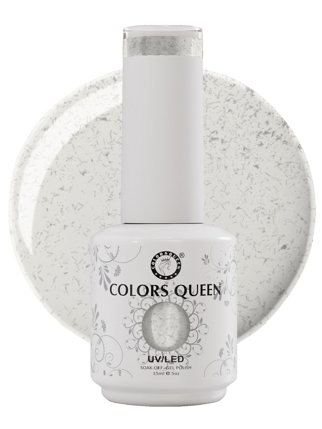 

Colors Queen UV/LED Soak Off Gel Polish- 15 ml- Shade- 237, White