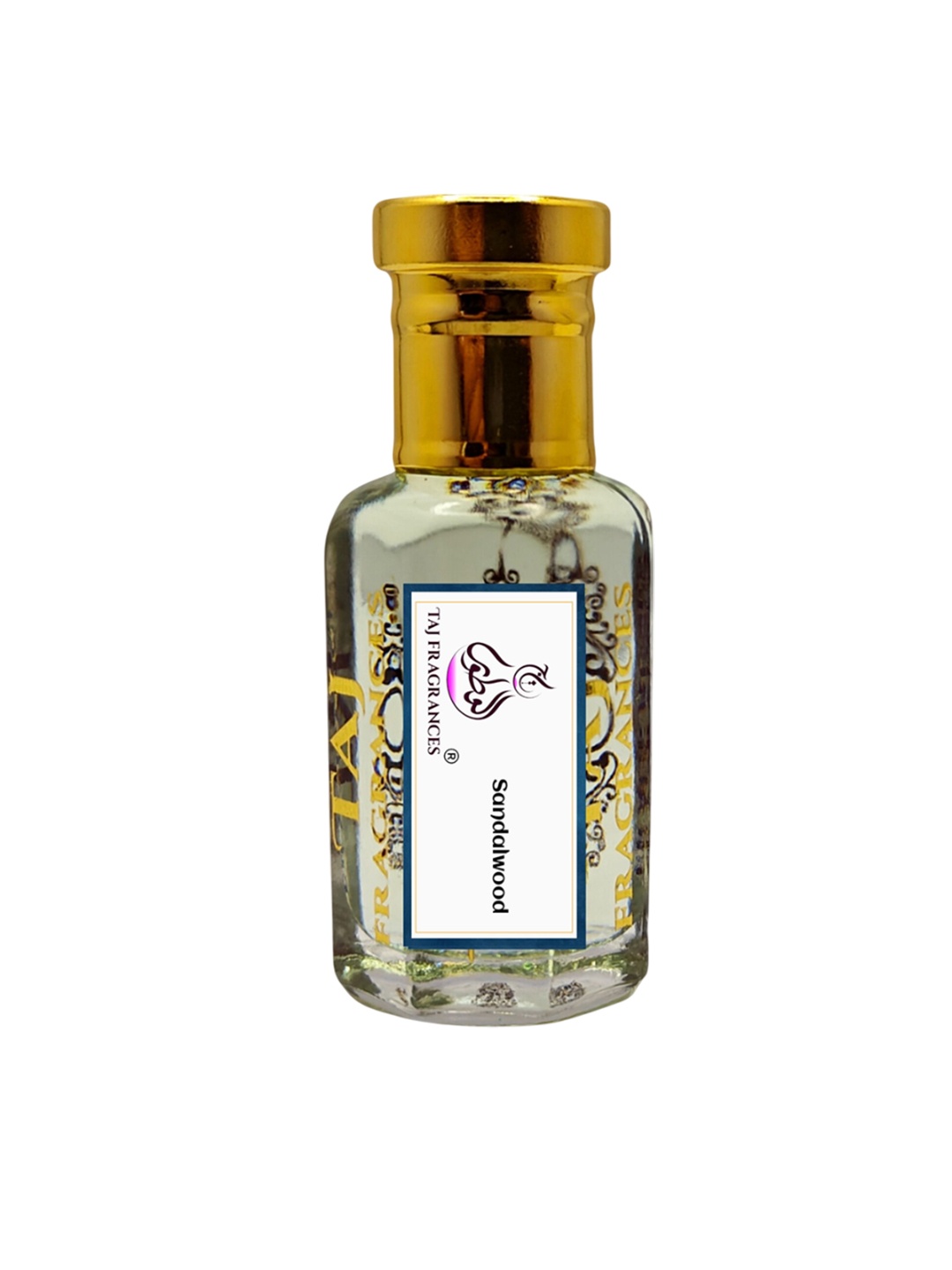 

Taj Fragrances Sandalwood Long Lasting & Non Alcoholic Attar - 6 ml, Transparent