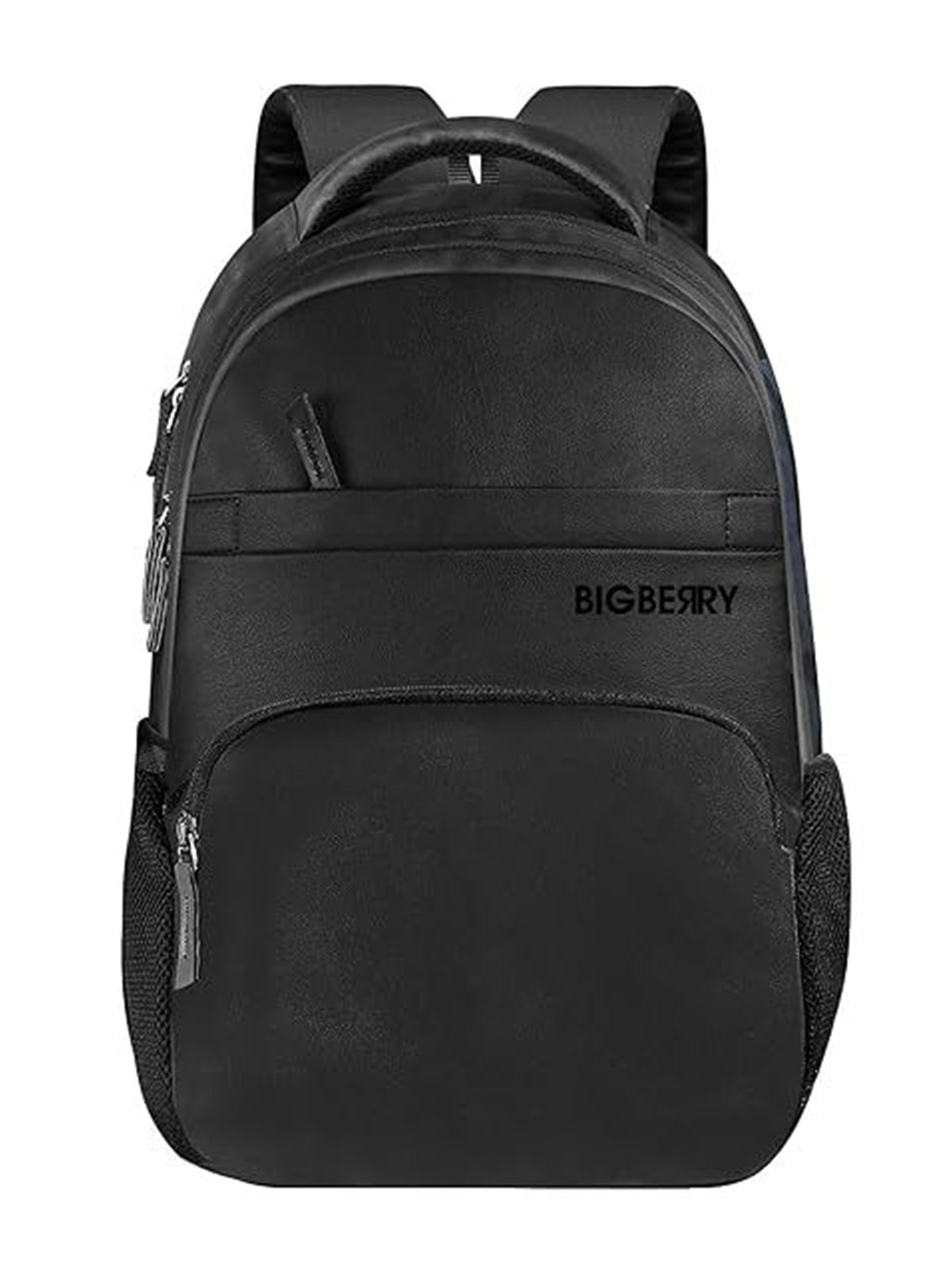 

BIGBERRY Men Brand Logo Printed Backpack, Black