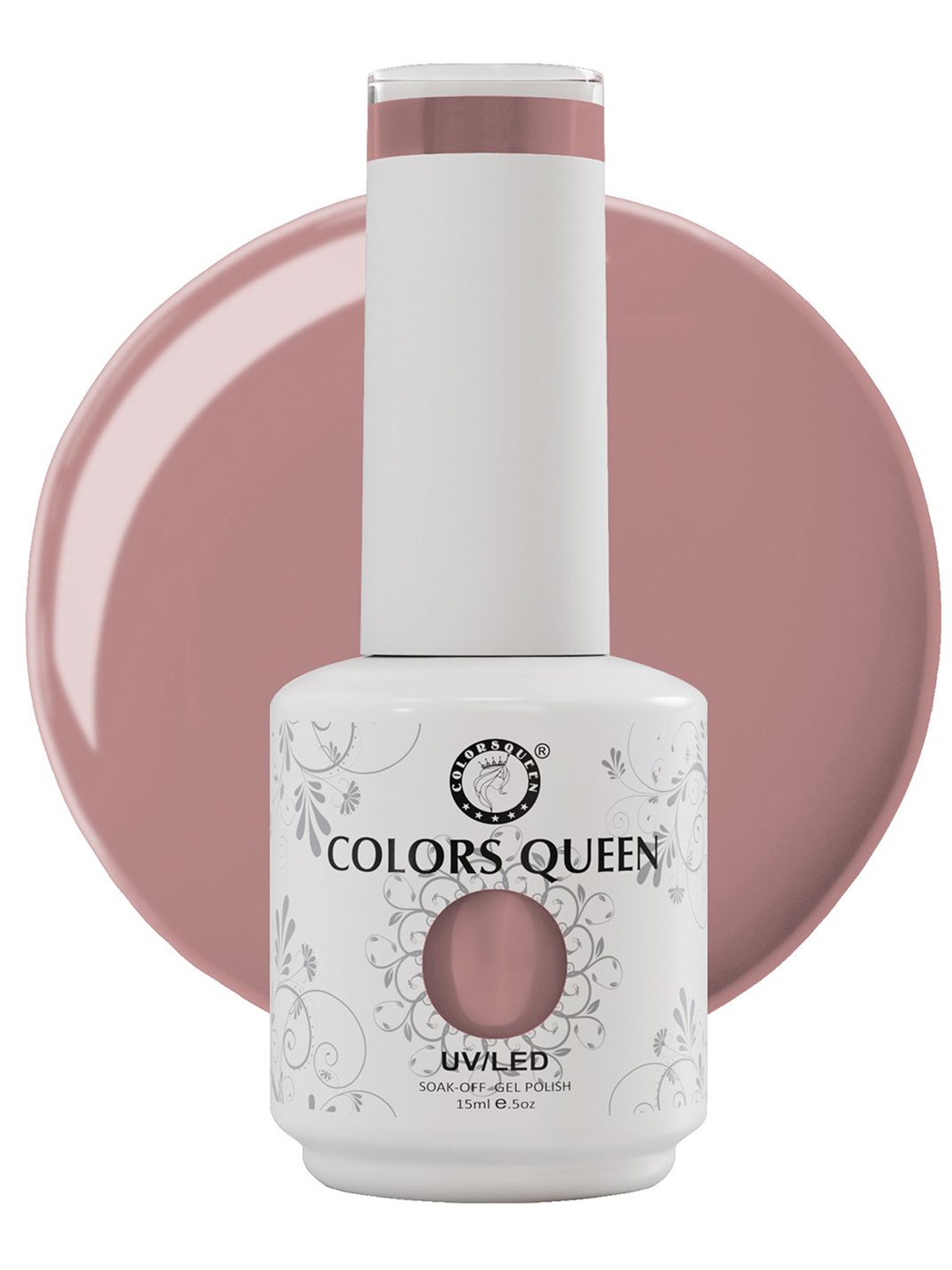 

Colors Queen UV LED Soak Off Gel Polish - 15 ml - Shade - 117, Nude