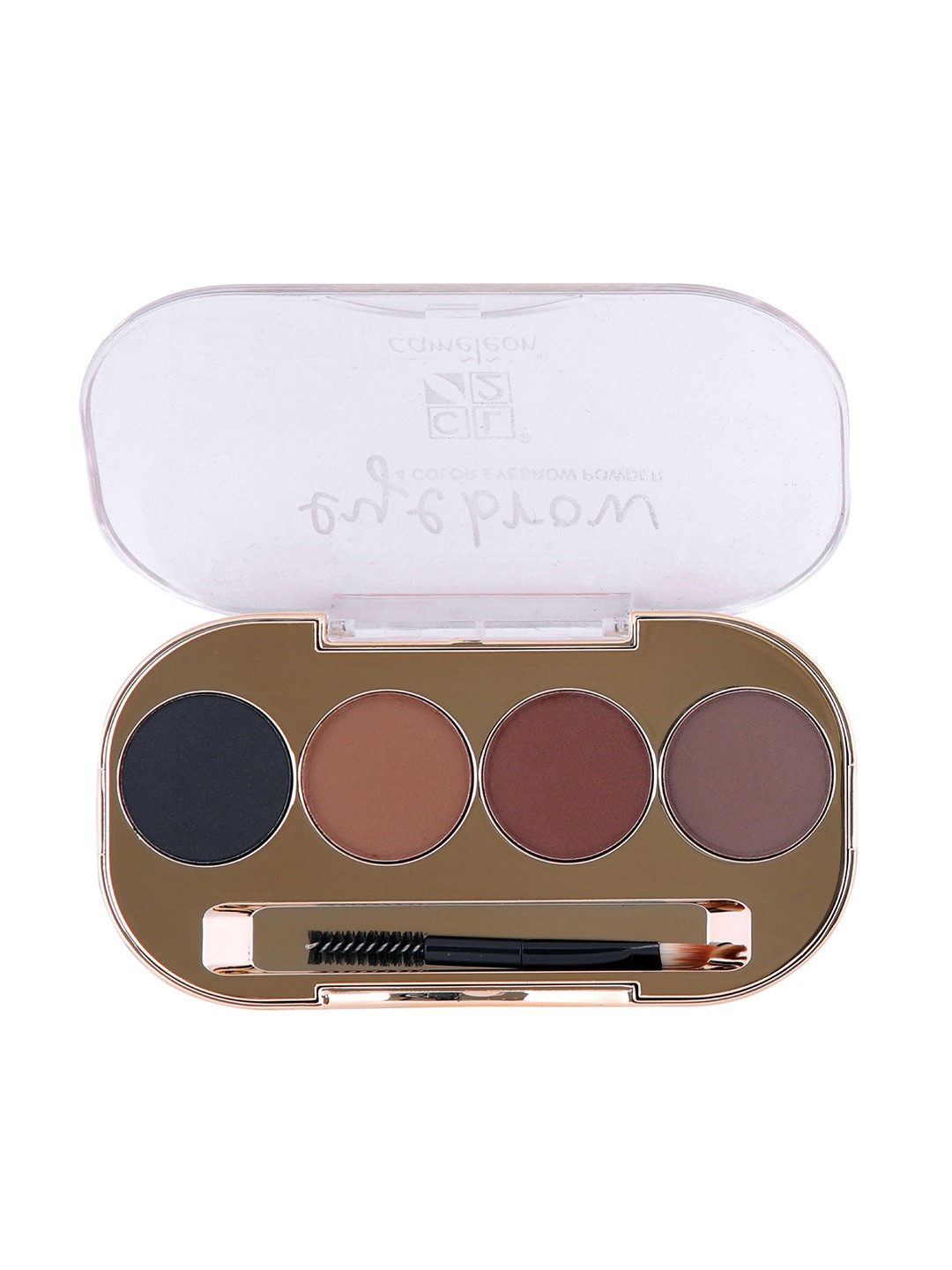 

Cameleon 4 Color Eyebrow Powder With Brush 10 g Shade 04, Multi