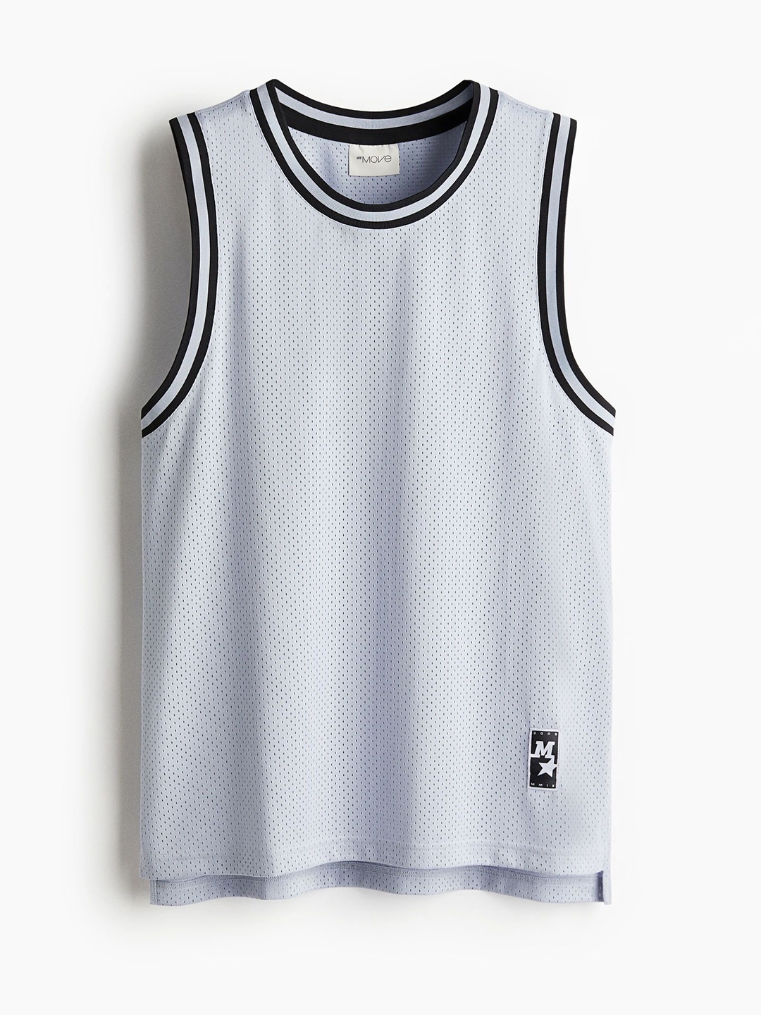 

H&M Loose Fit Basketball Vest Top With Dry Move, Blue