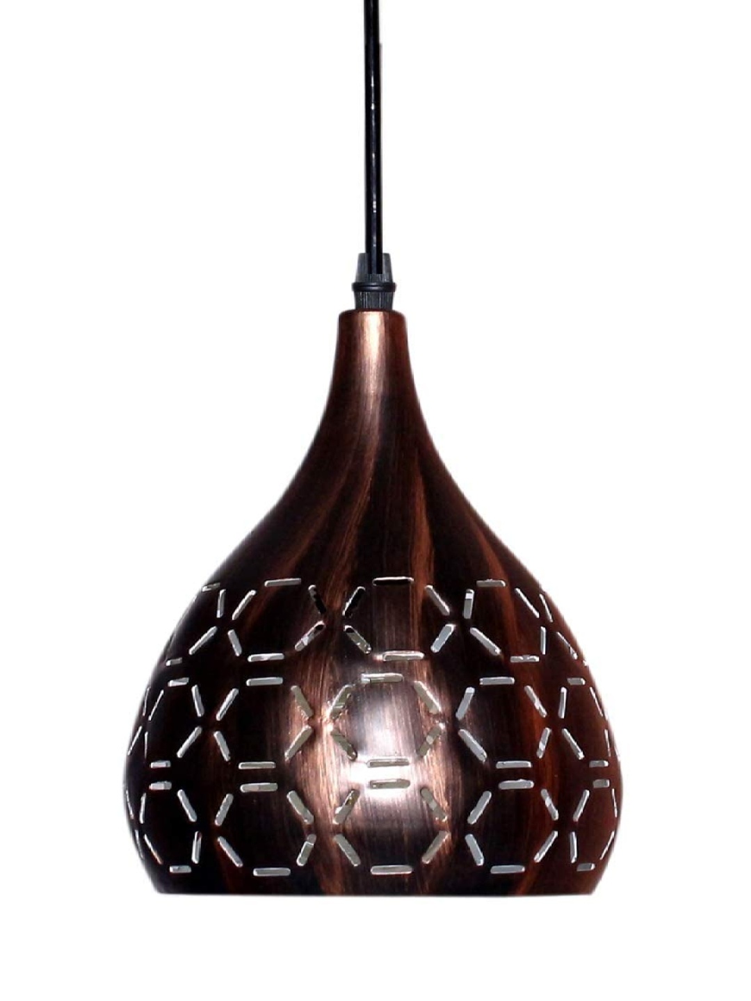

GAUVIK Brown Textured Aluminium Ceiling Lamp
