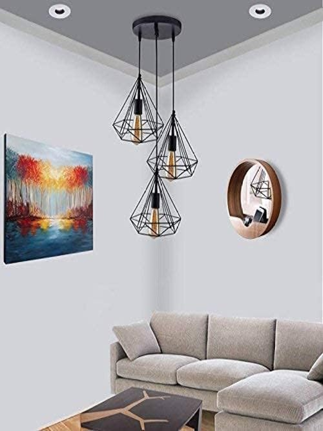 

GAUVIK Gold-Toned Ceiling Lamp