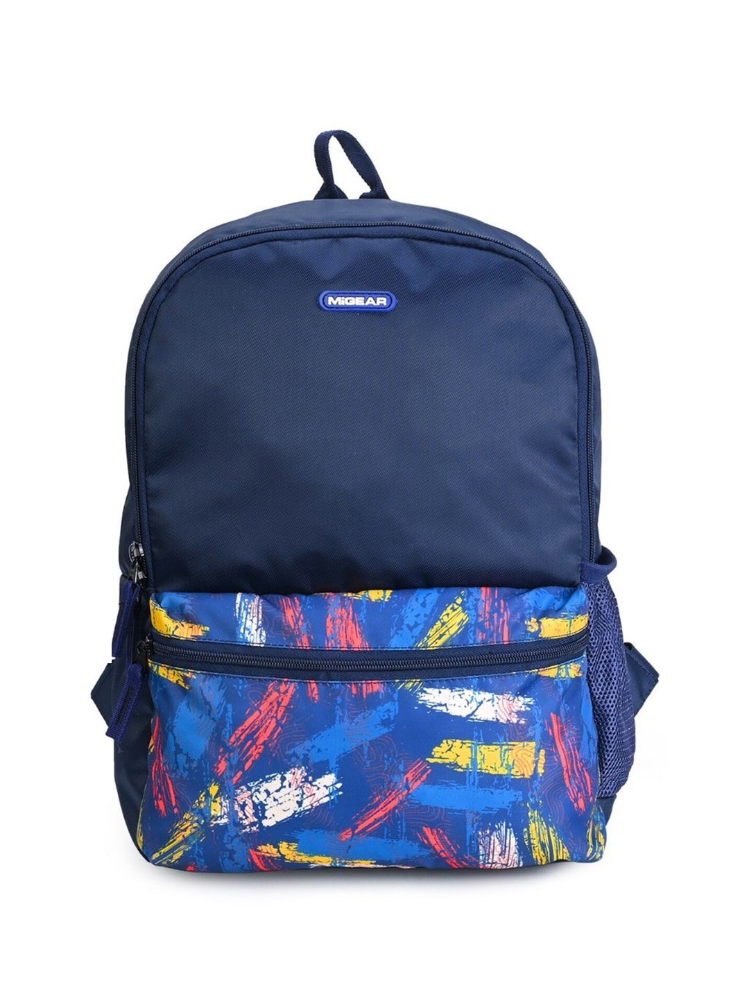 

migear Kids Printed Backpack, Blue