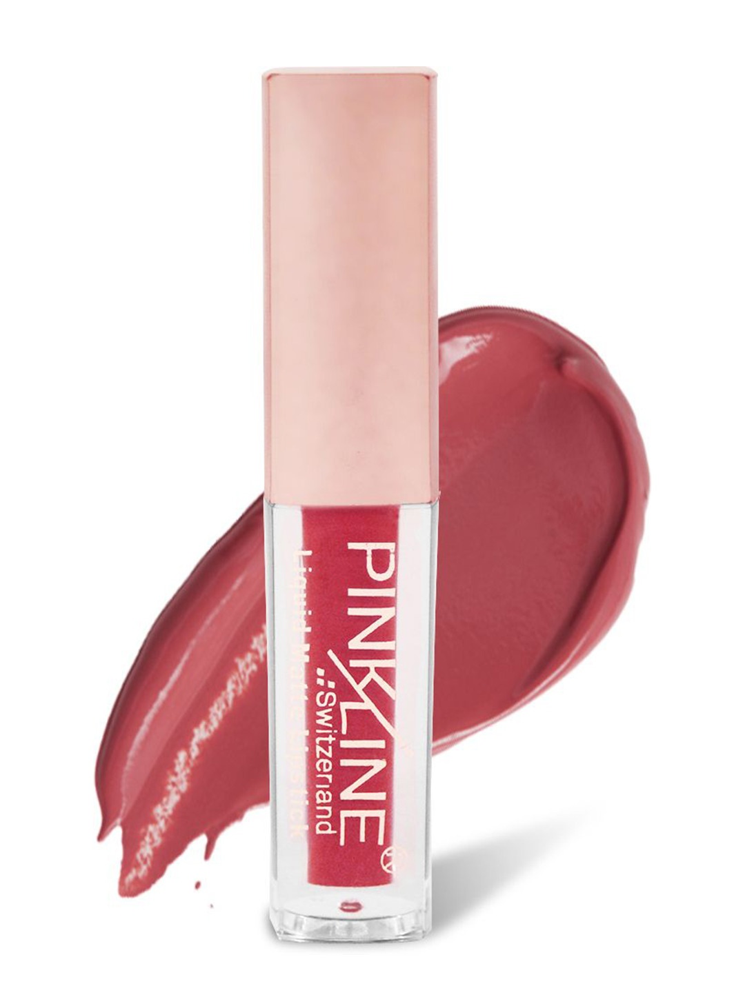 

PINK LINE Switzerland Creamy Matte Long Lasting Liquid Lipstick - 6 ml - 24, Red