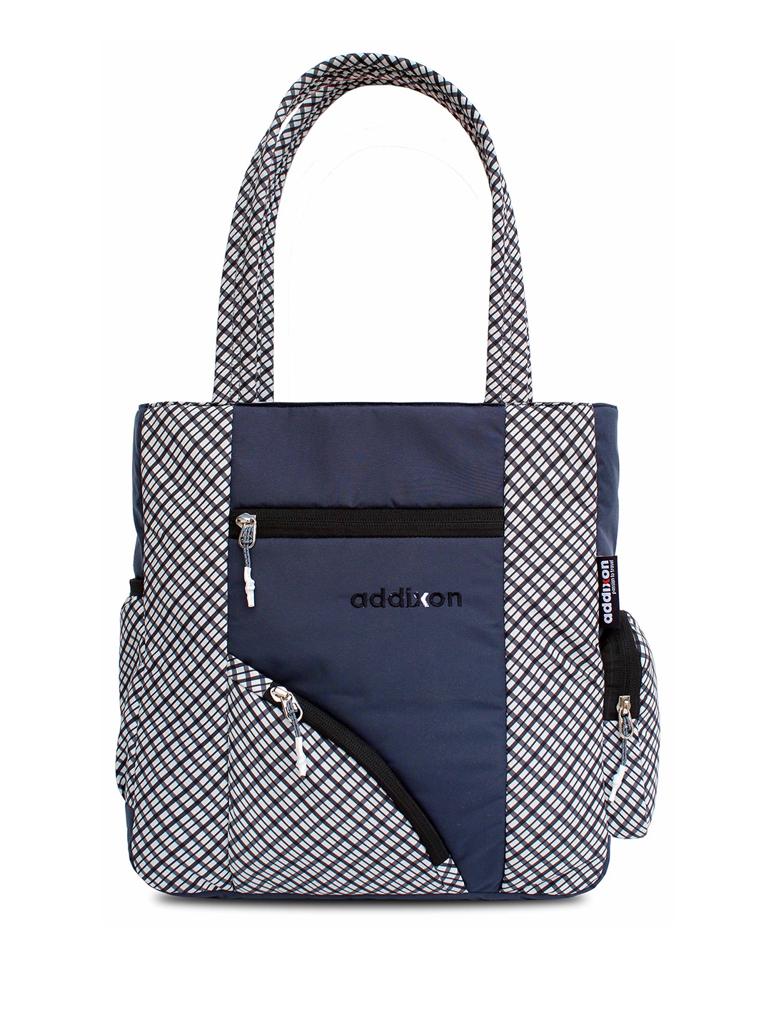 

Addixon Printed Structured Shoulder Bag with Tasselled, Grey