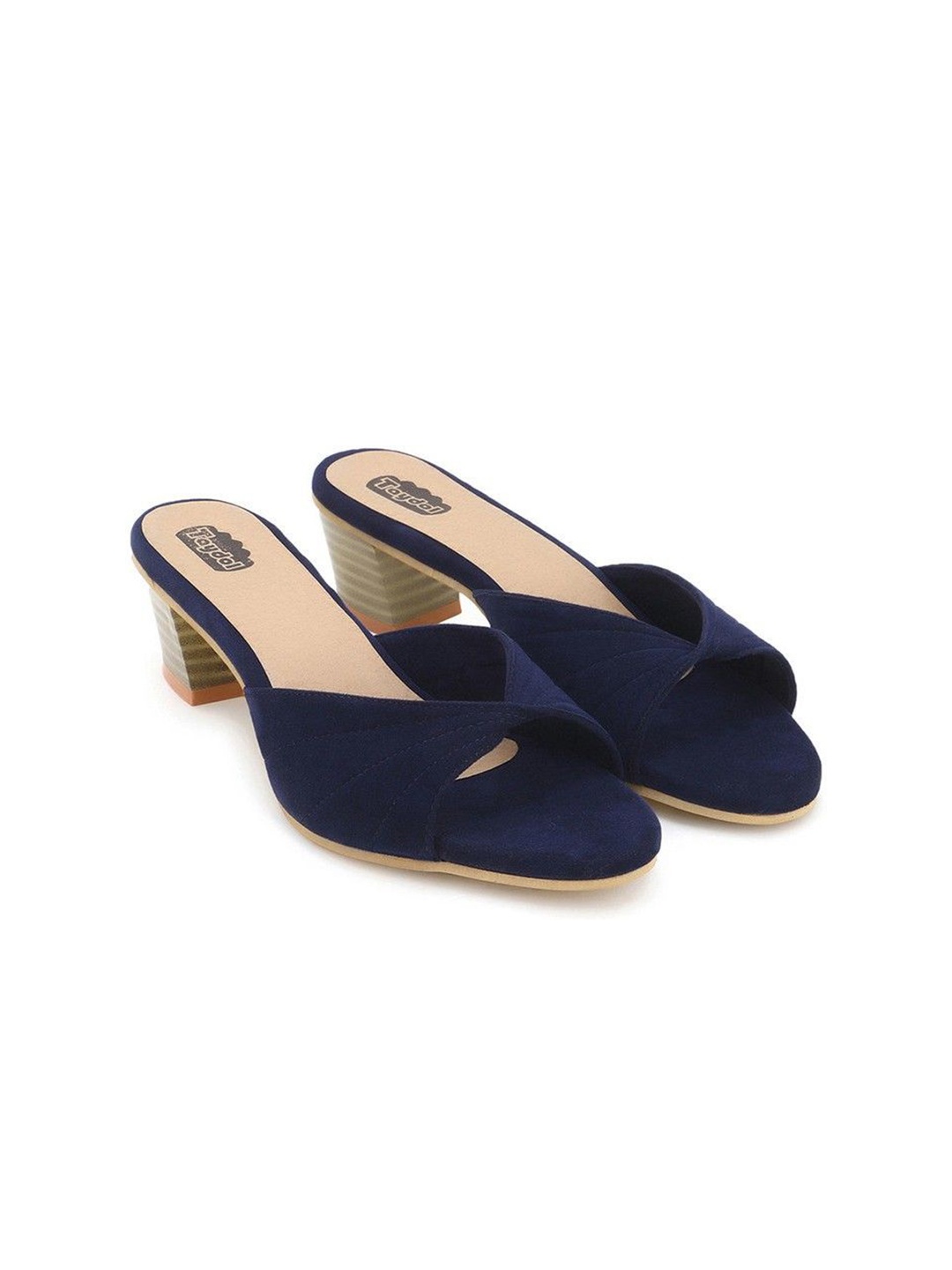 

TAYDOL Women Flatform Sandals, Navy blue