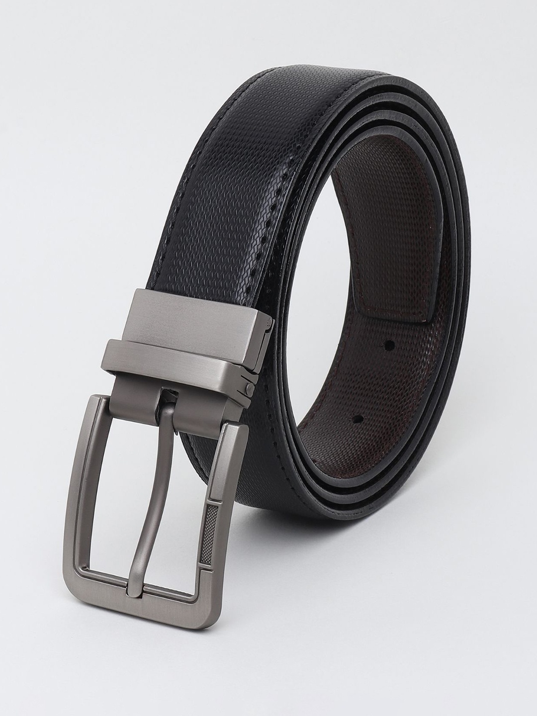 

Killer Men Textured Reversible Belt, Black