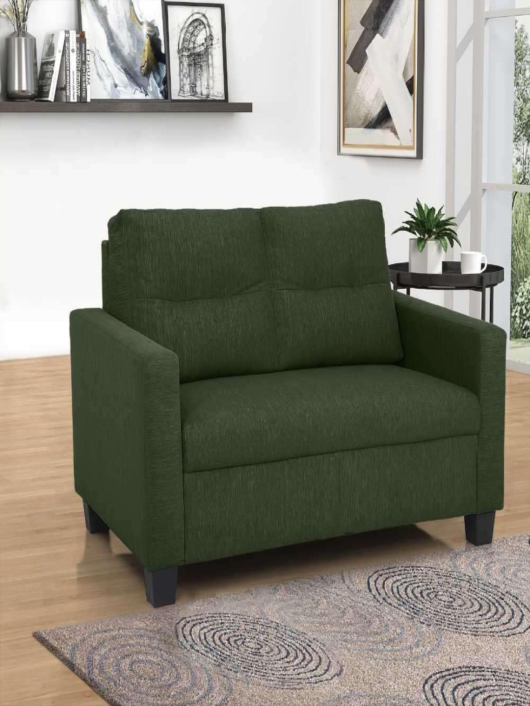

Duroflex Green 2 Seater Fold Out Sofa Cum Bed
