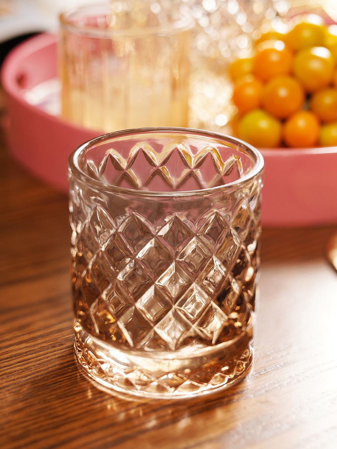 

Pure Home and Living Brown 2 Pieces Whiskey Bar Glass