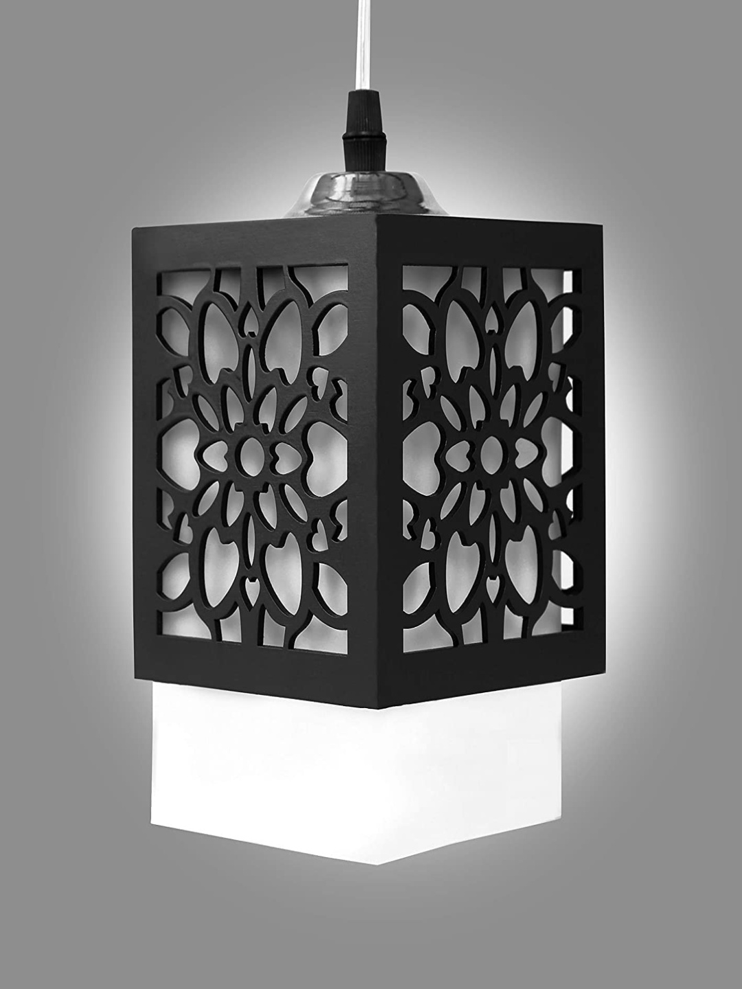 

GAUVIK Brown Textured Glass Ceiling Lamp