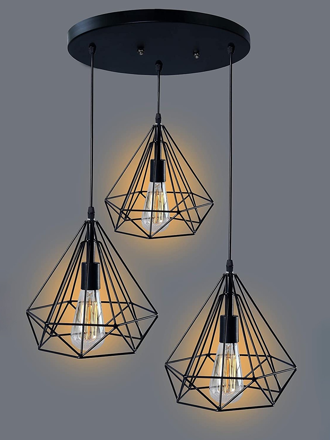 

GAUVIK Black Ceiling Lamp