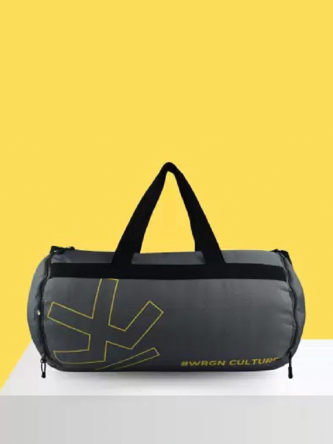 

WROGN Medium Sports or Gym Duffel Bag, Black