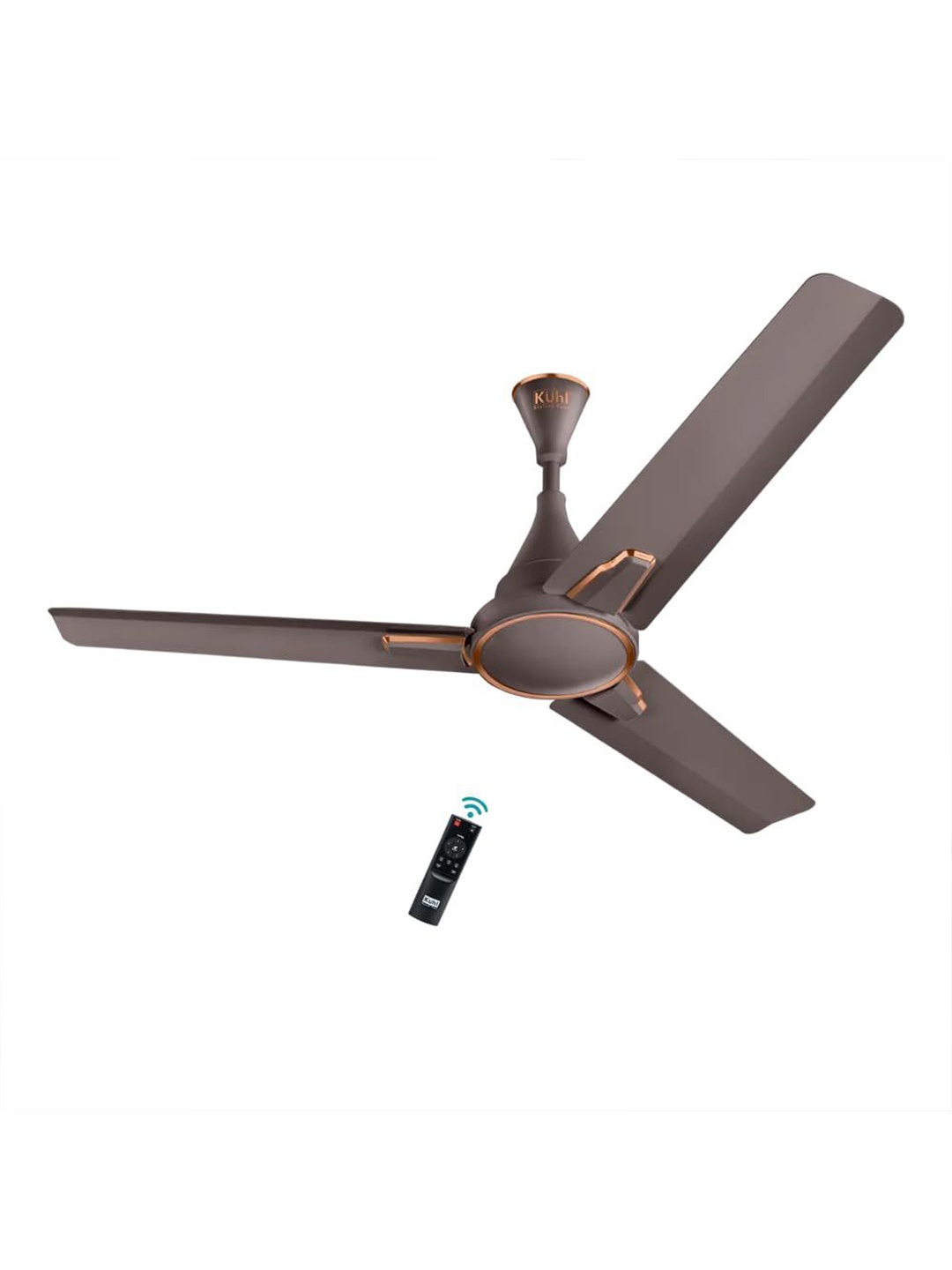 

Kuhl Brown Prima A1 Brown Remote Controlled 1200mm BLDC Ceiling Fan