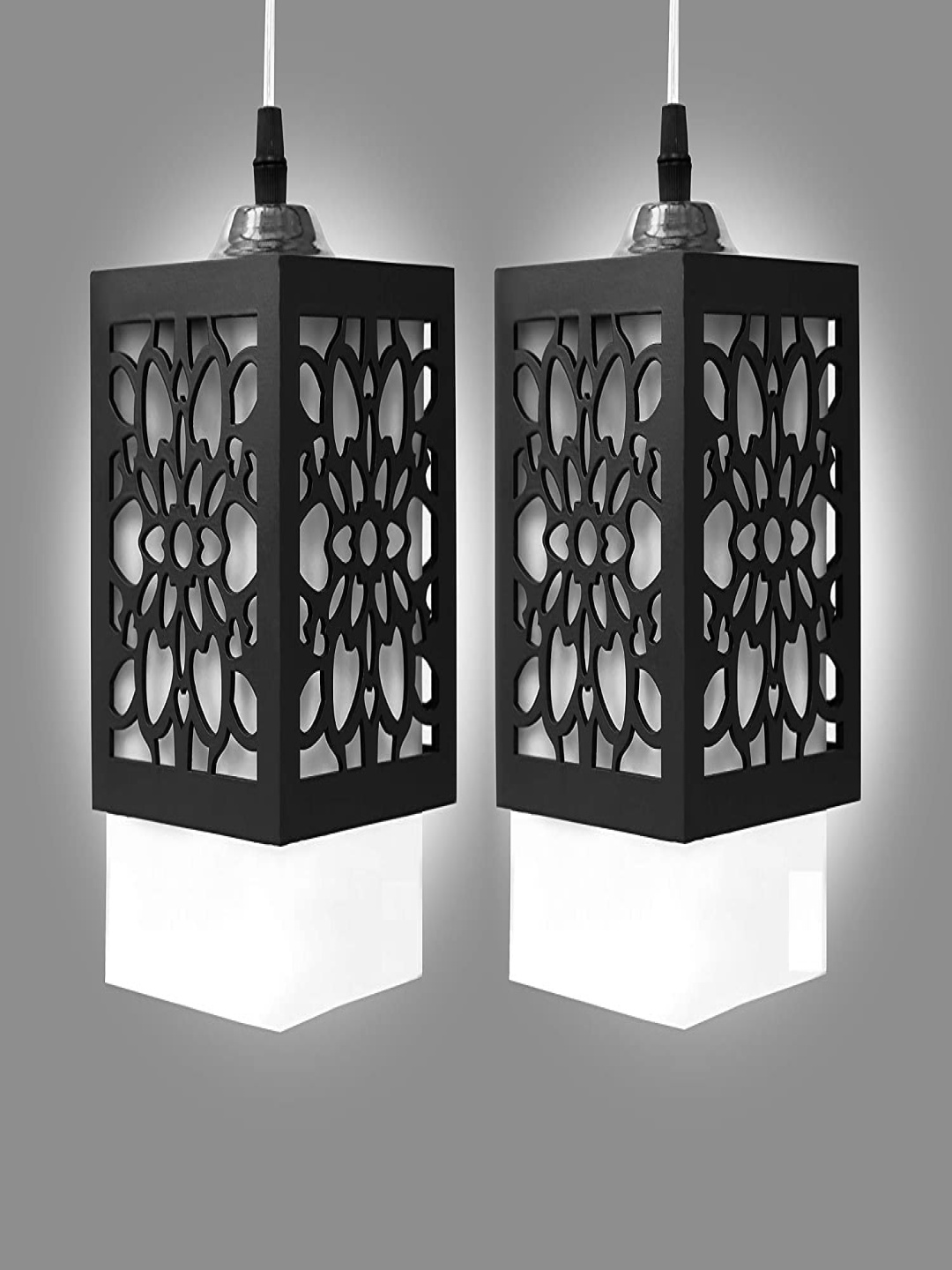 

GAUVIK Brown Textured Glass Ceiling Lamp