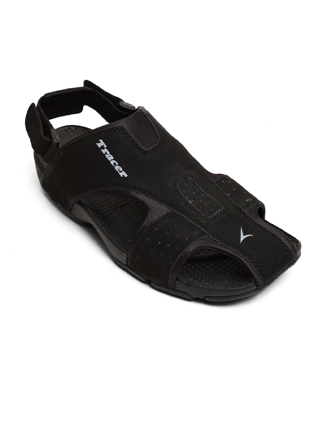 

TRACER Men Fisherman Velcro Sandals, Black