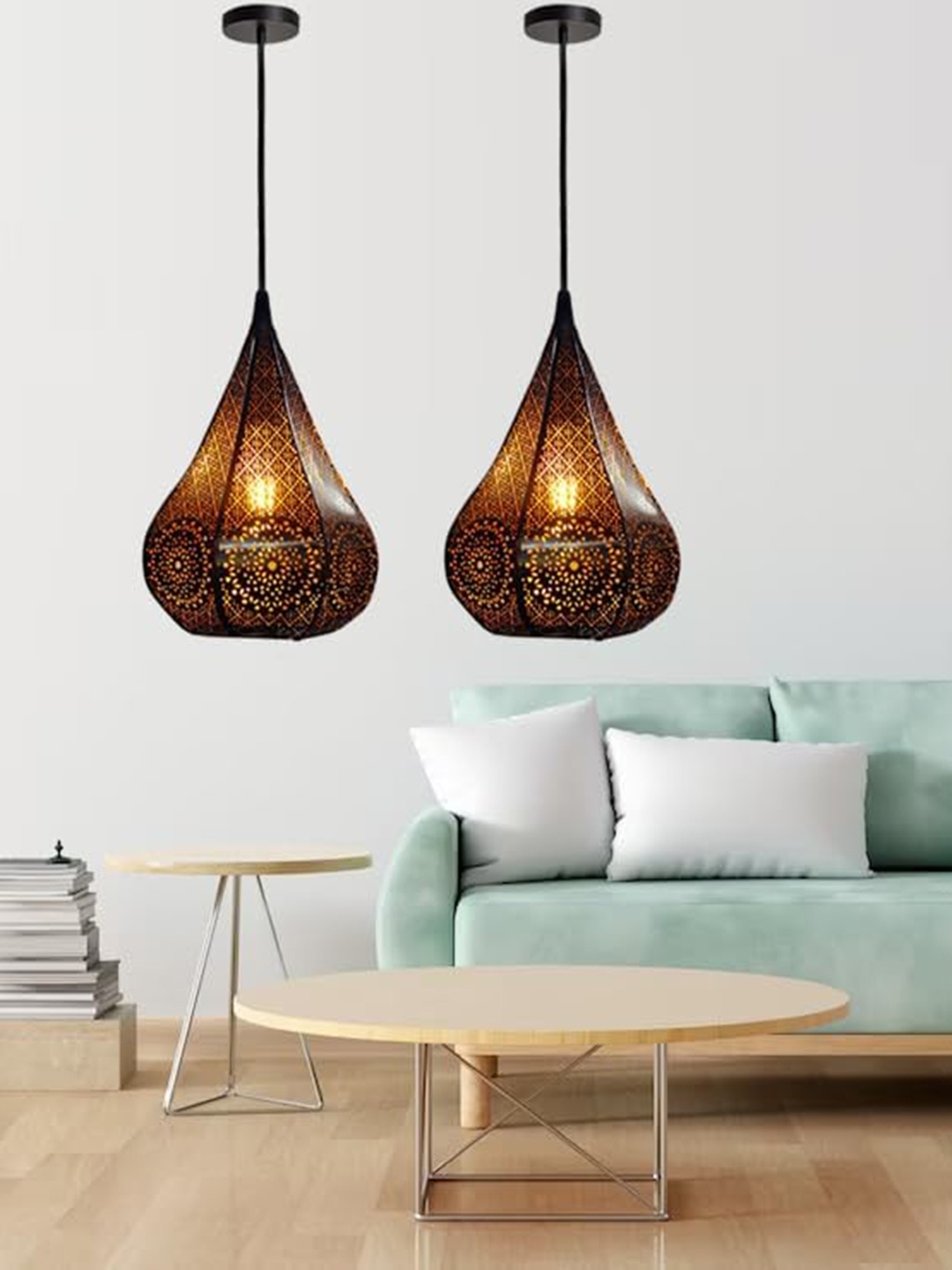 

GAUVIK Black Ceiling Lamp