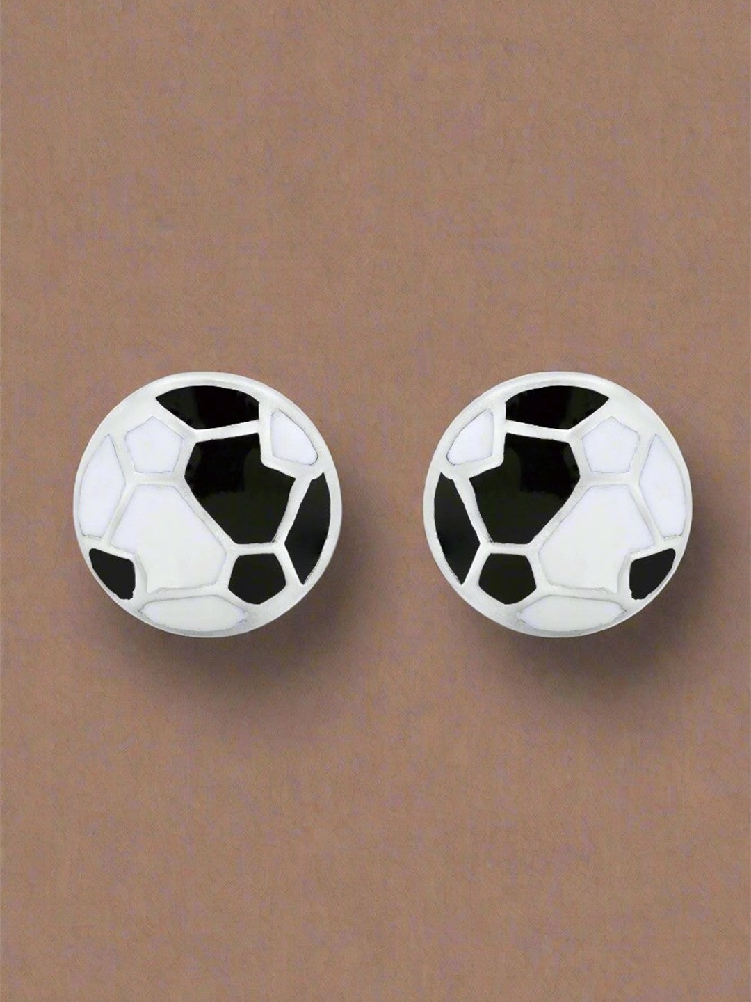 

Nipura Circular Studs Earrings, Black