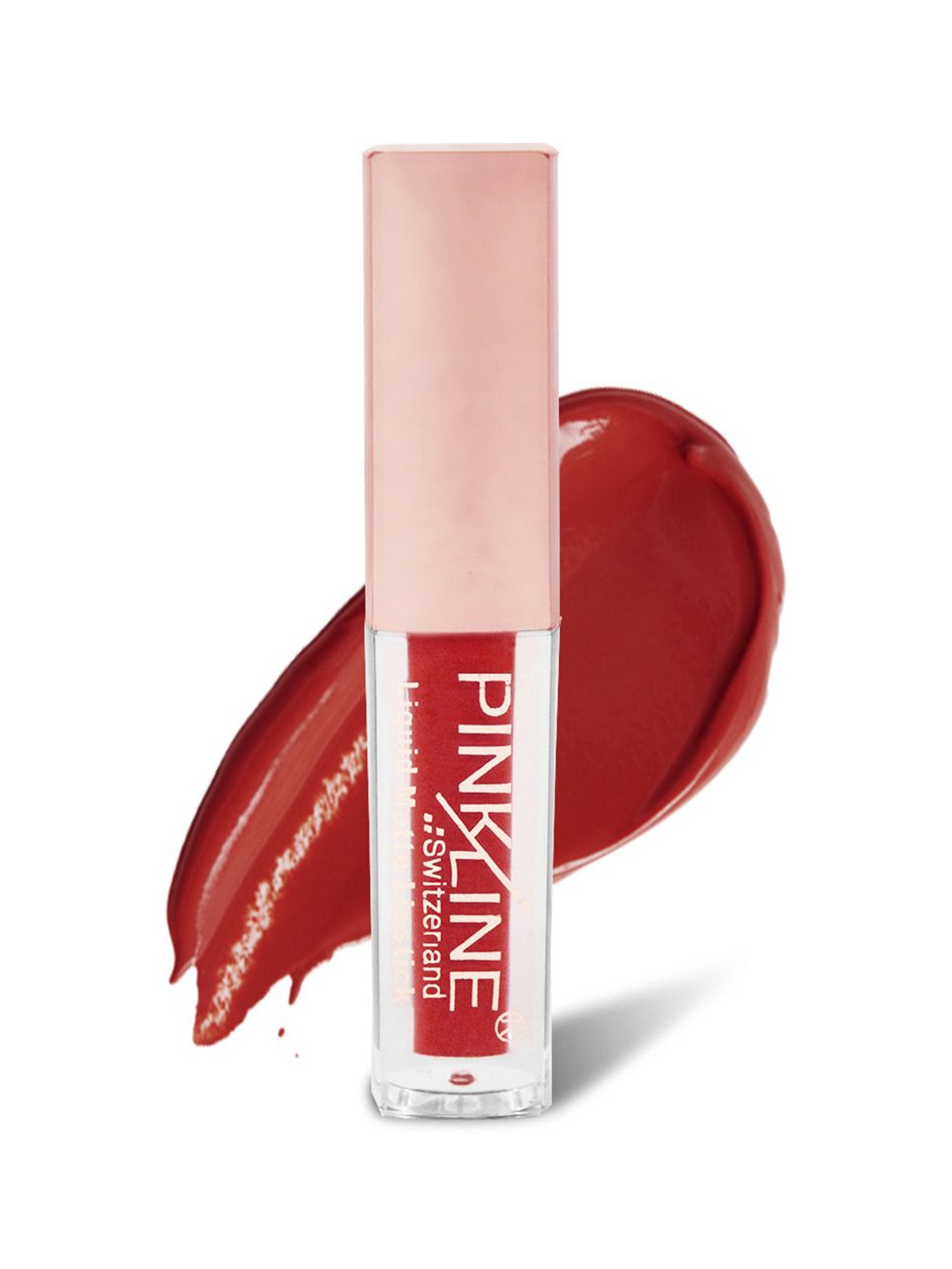 

PINK LINE Switzerland Non Transfer Creamy Matte Lipstick - 6ml - New Red -16