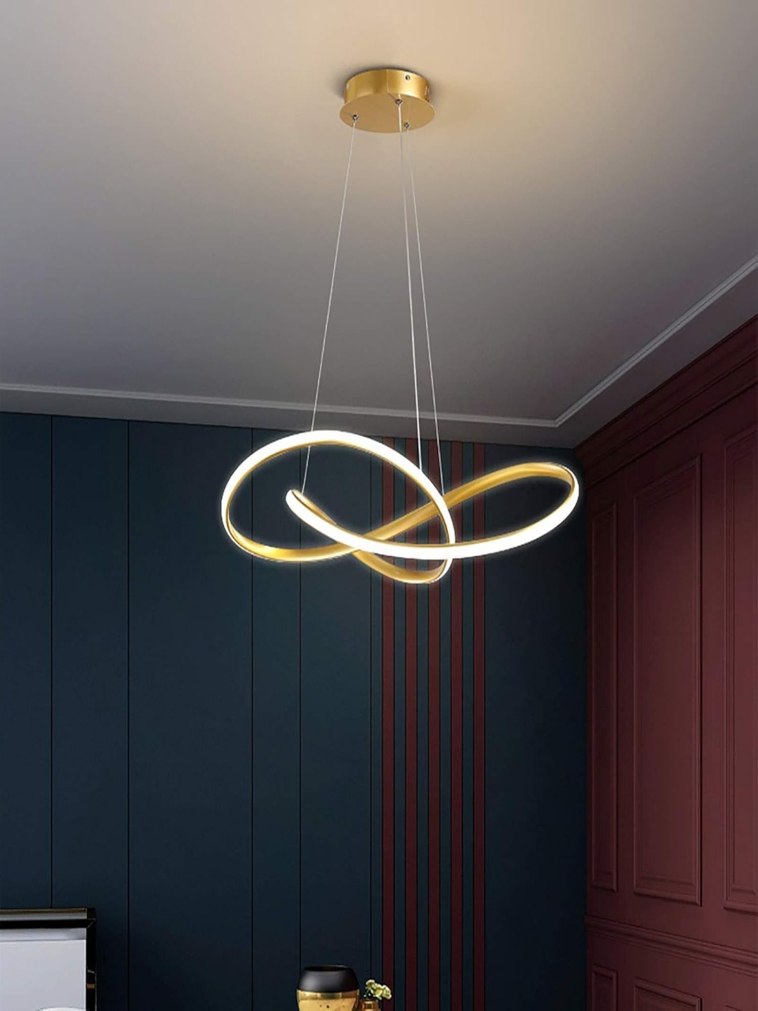 

GAUVIK Gold-Toned Ceiling Lamp
