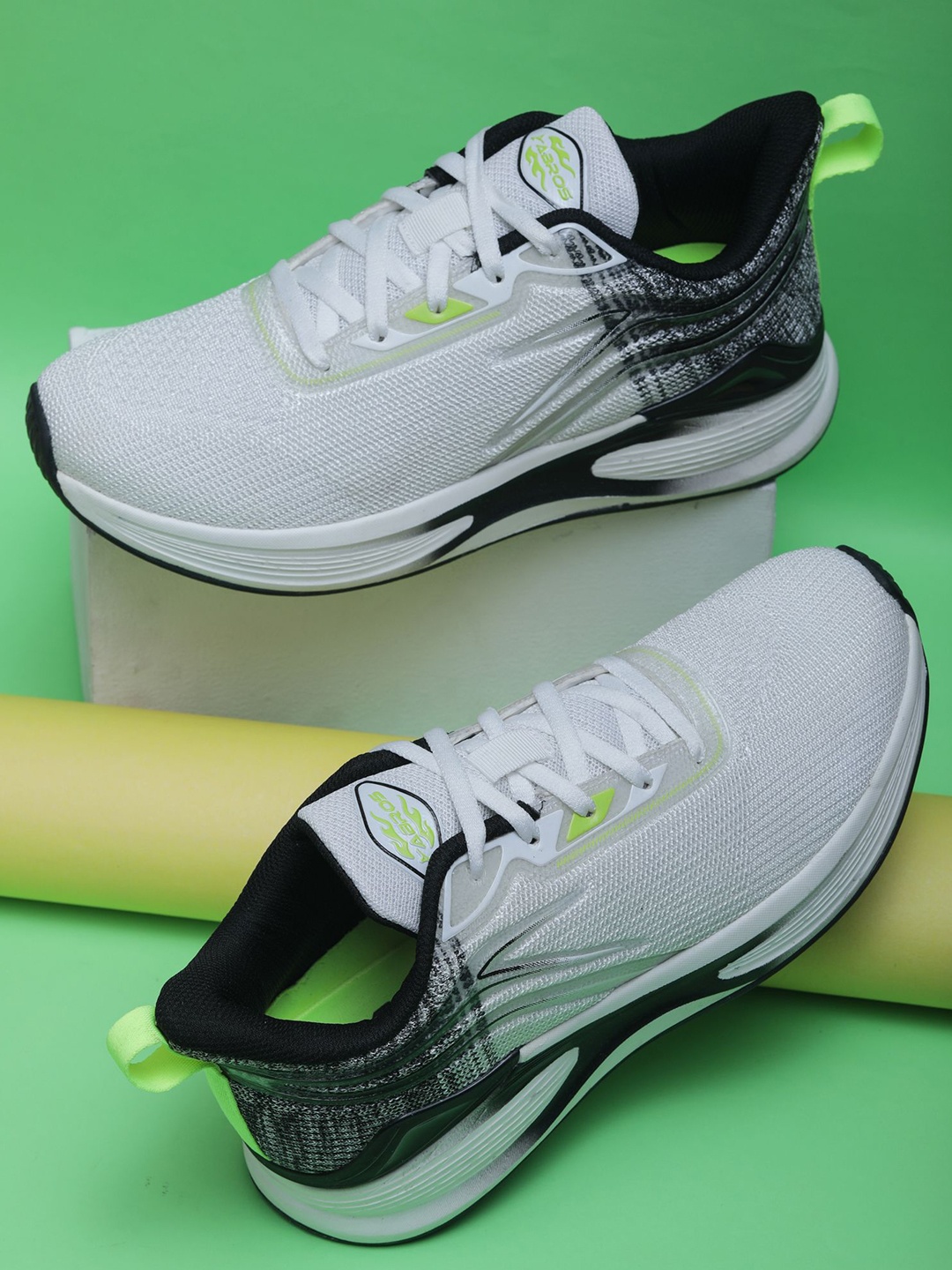 

ABROS DYNAMIC-ON Men Mesh Running Shoes, White