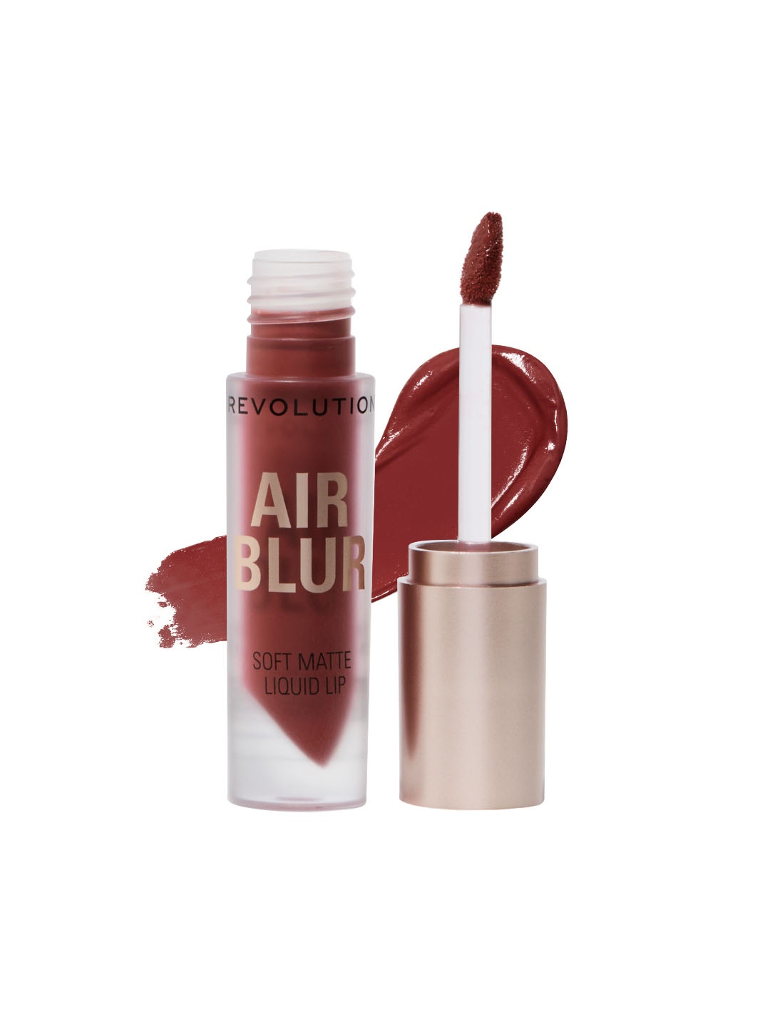 

Makeup Revolution London Air Blur Soft Matte Long Lasting Liquid Lipstick 3.5 ml - Peachy, Red
